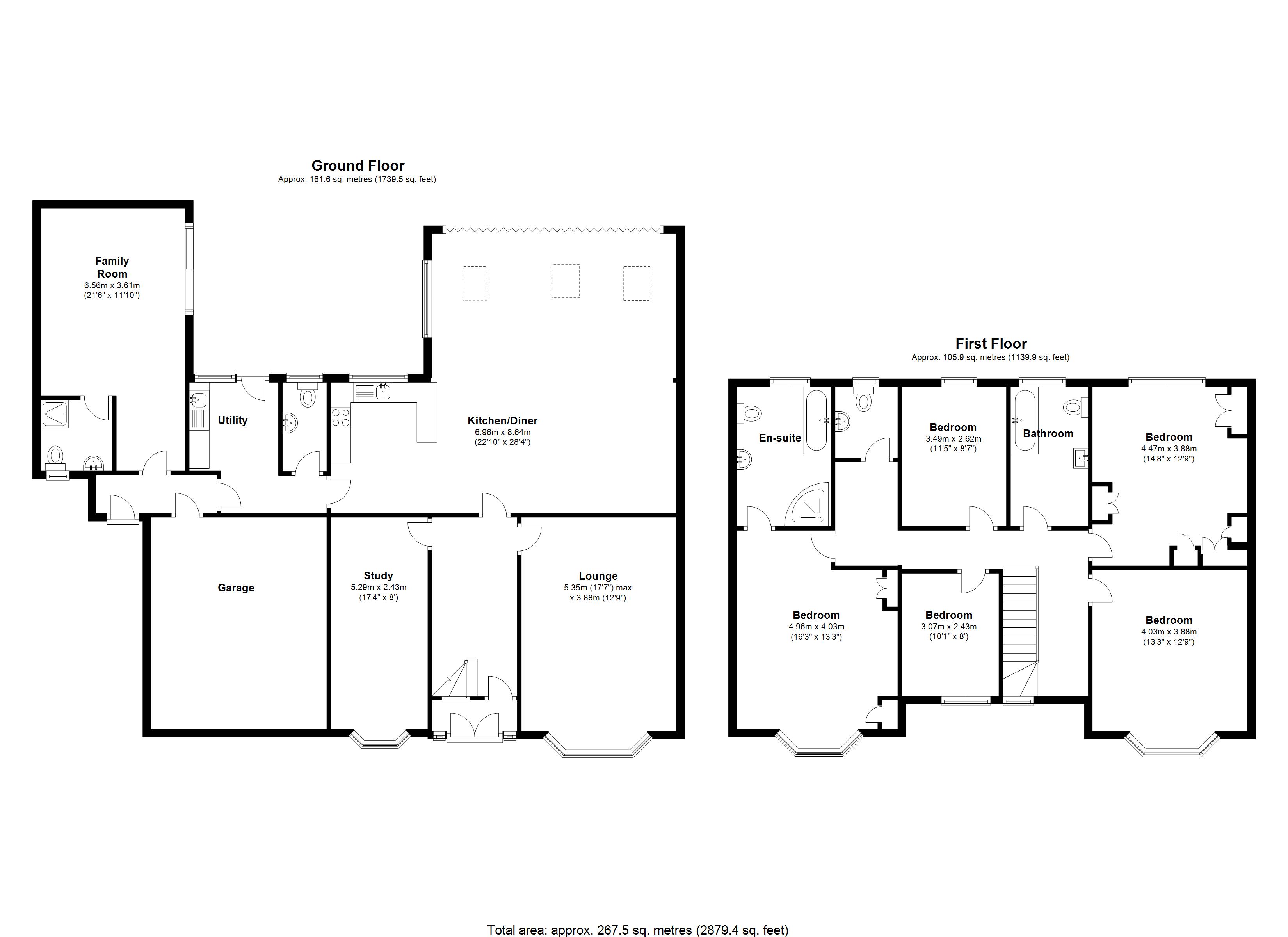 Floorplan for Widney Lane, Solihull