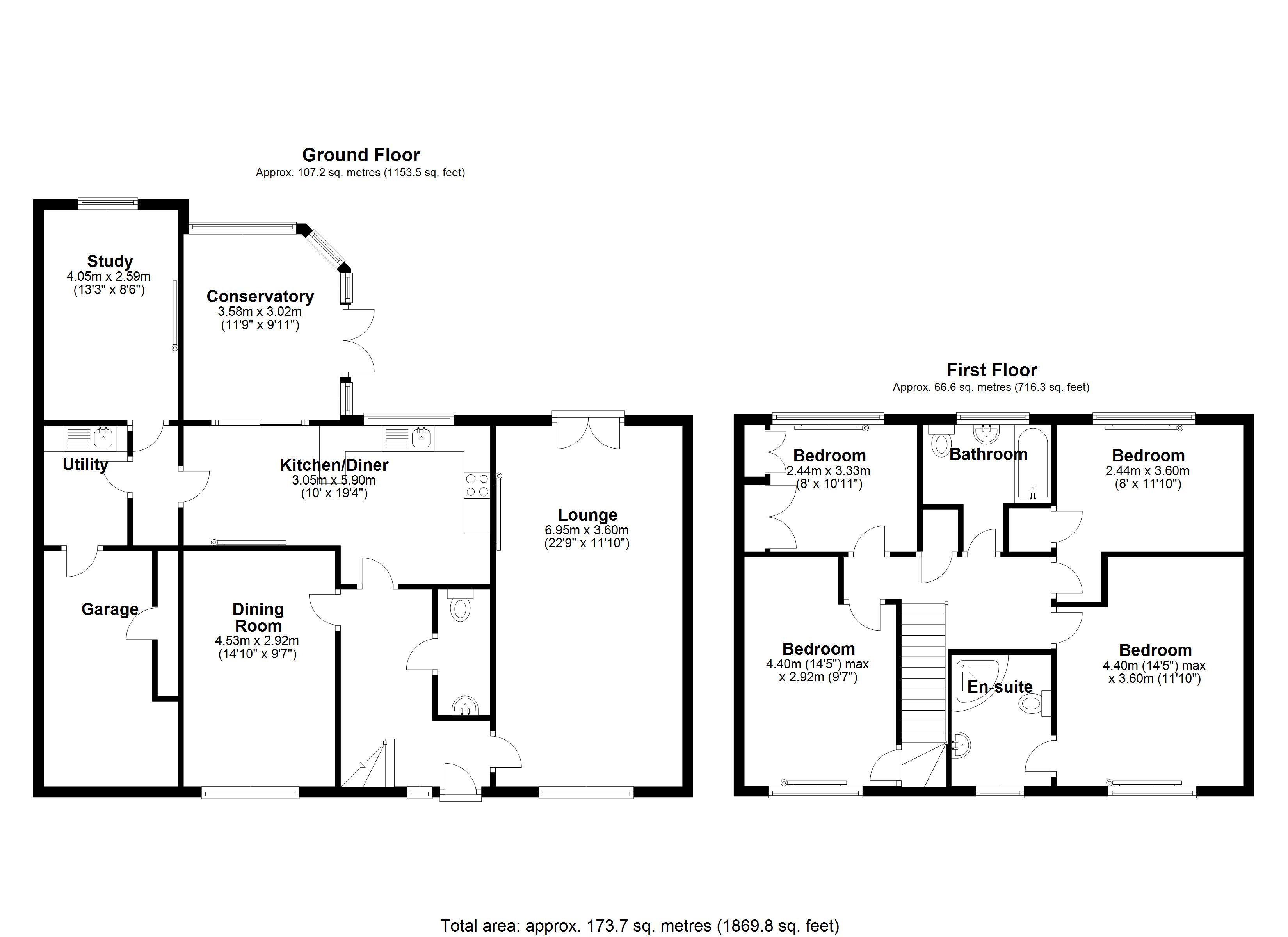 Floorplan for Barretts Lane, Coventry