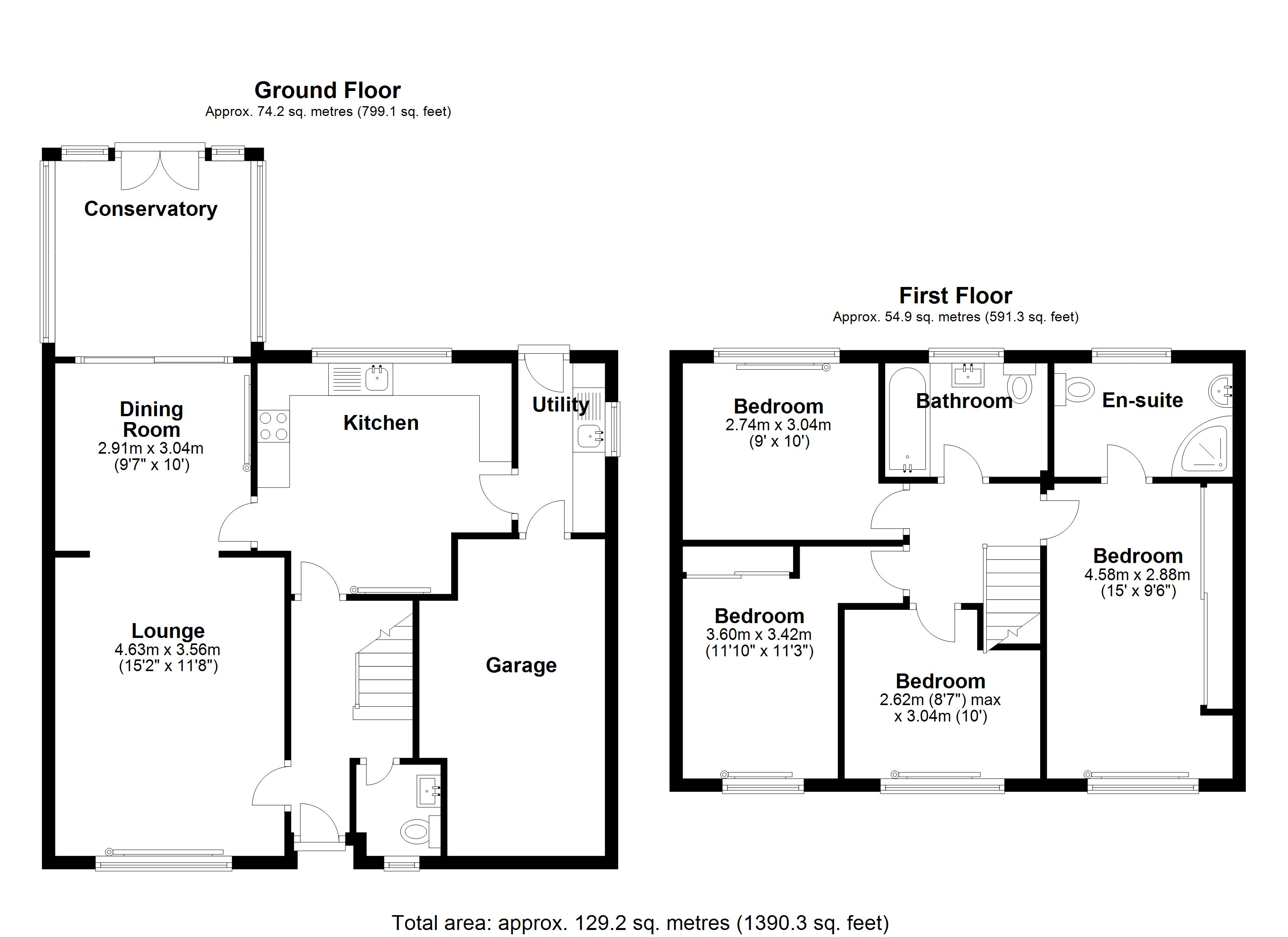 Floorplan for Elmbridge Drive, Solihull