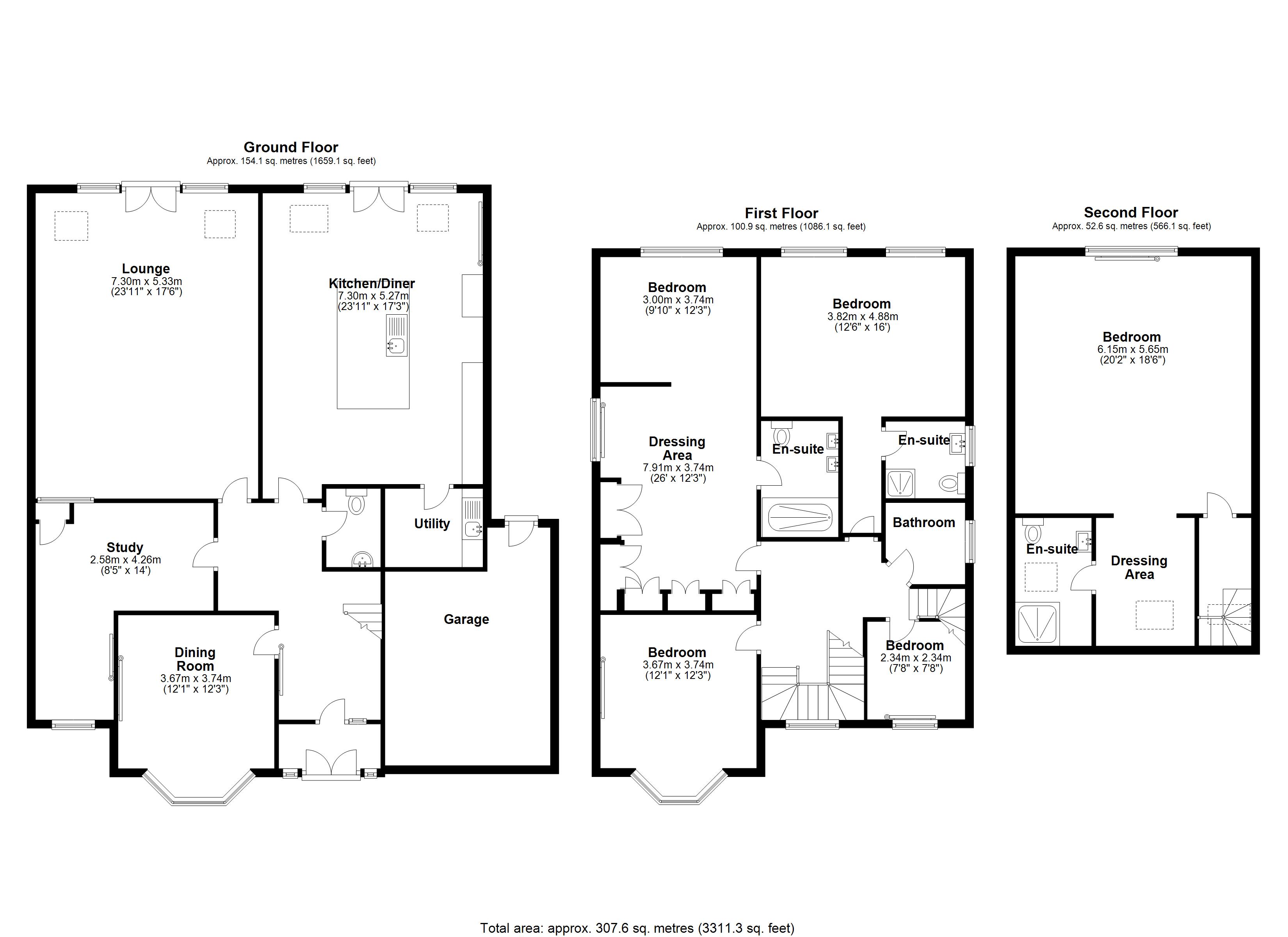 Floorplan for Warwick Road, Solihull