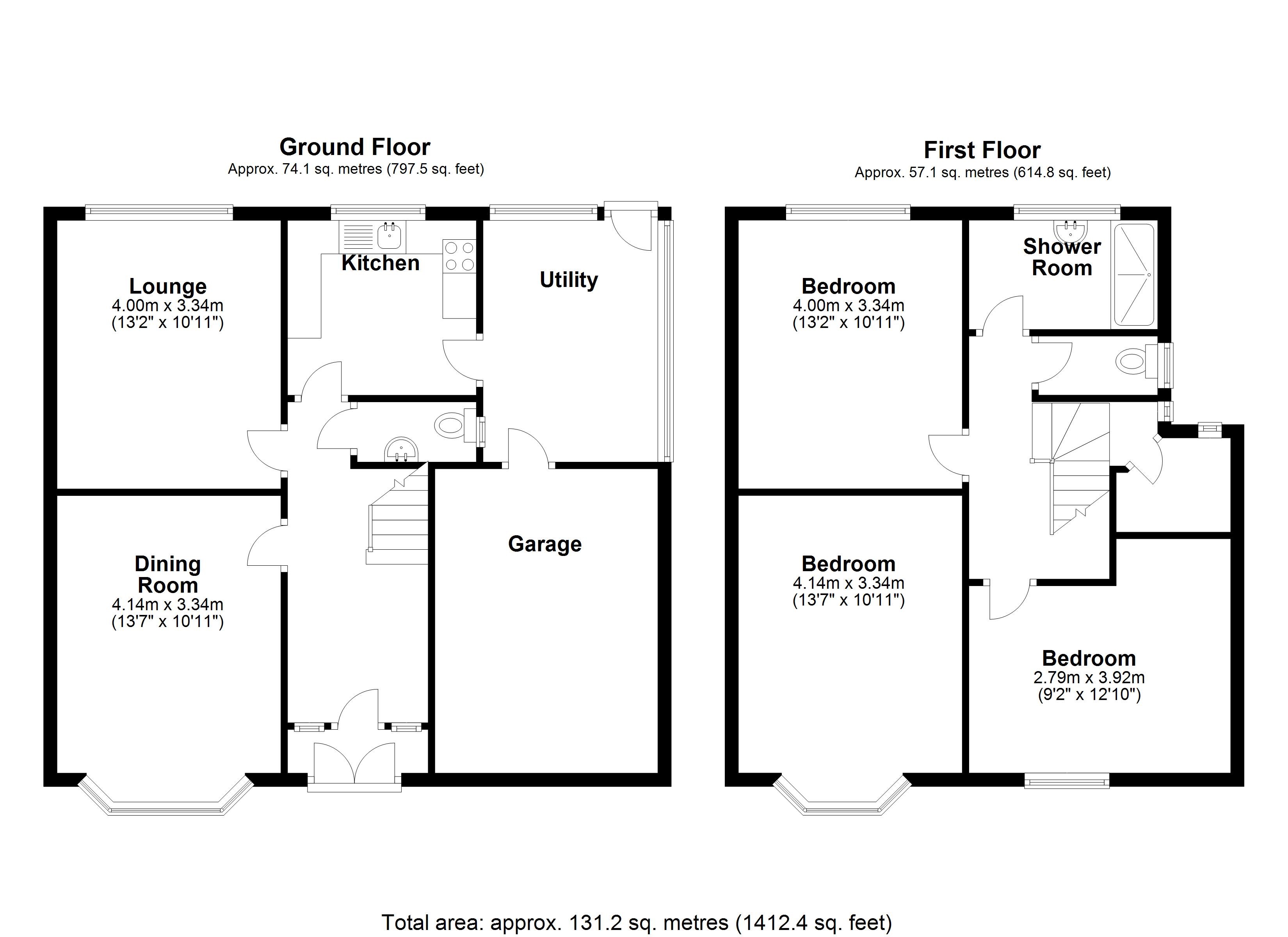 Floorplan for Fernhill Road, Solihull