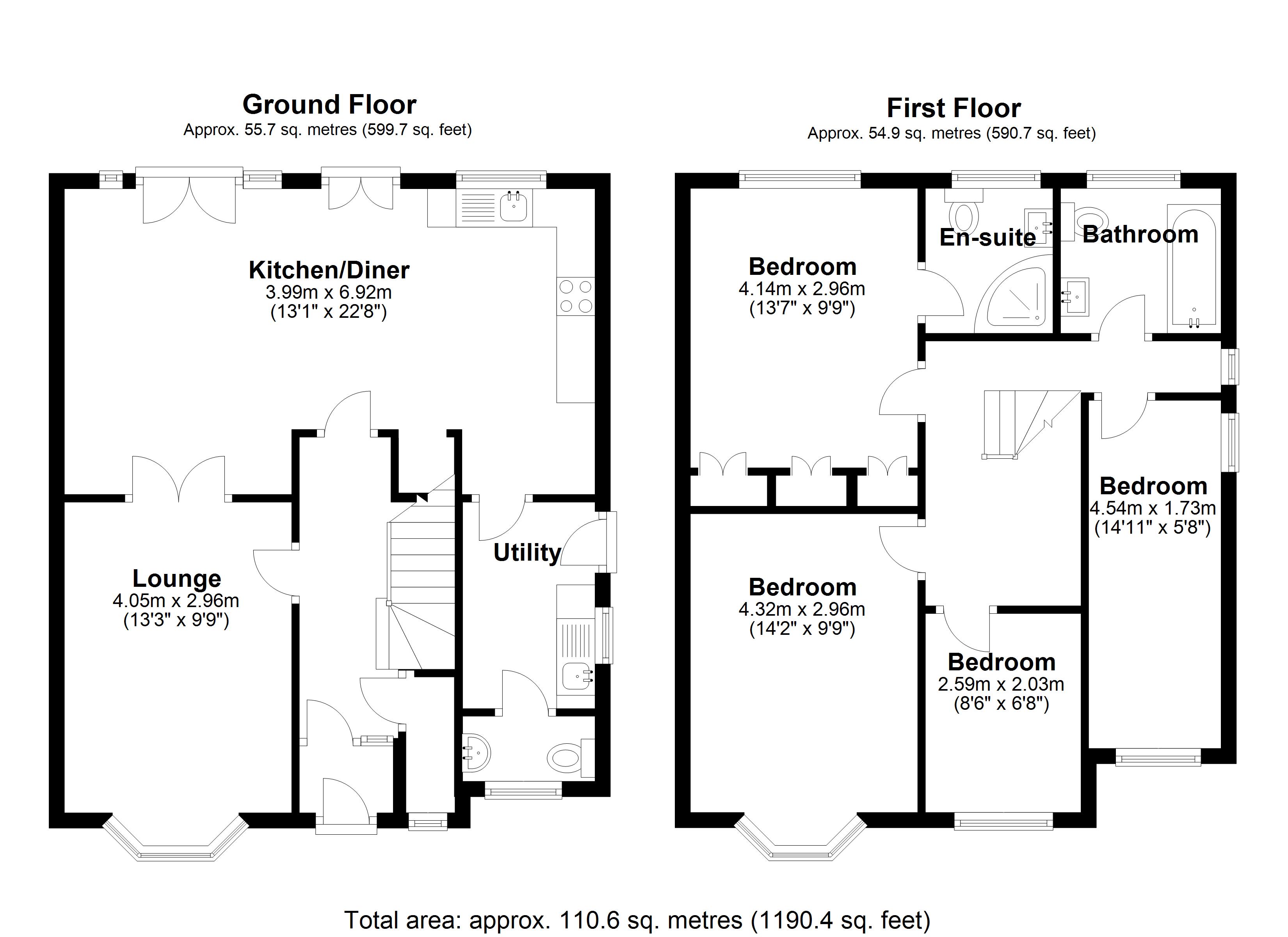 Floorplan for Barrington Road, Solihull