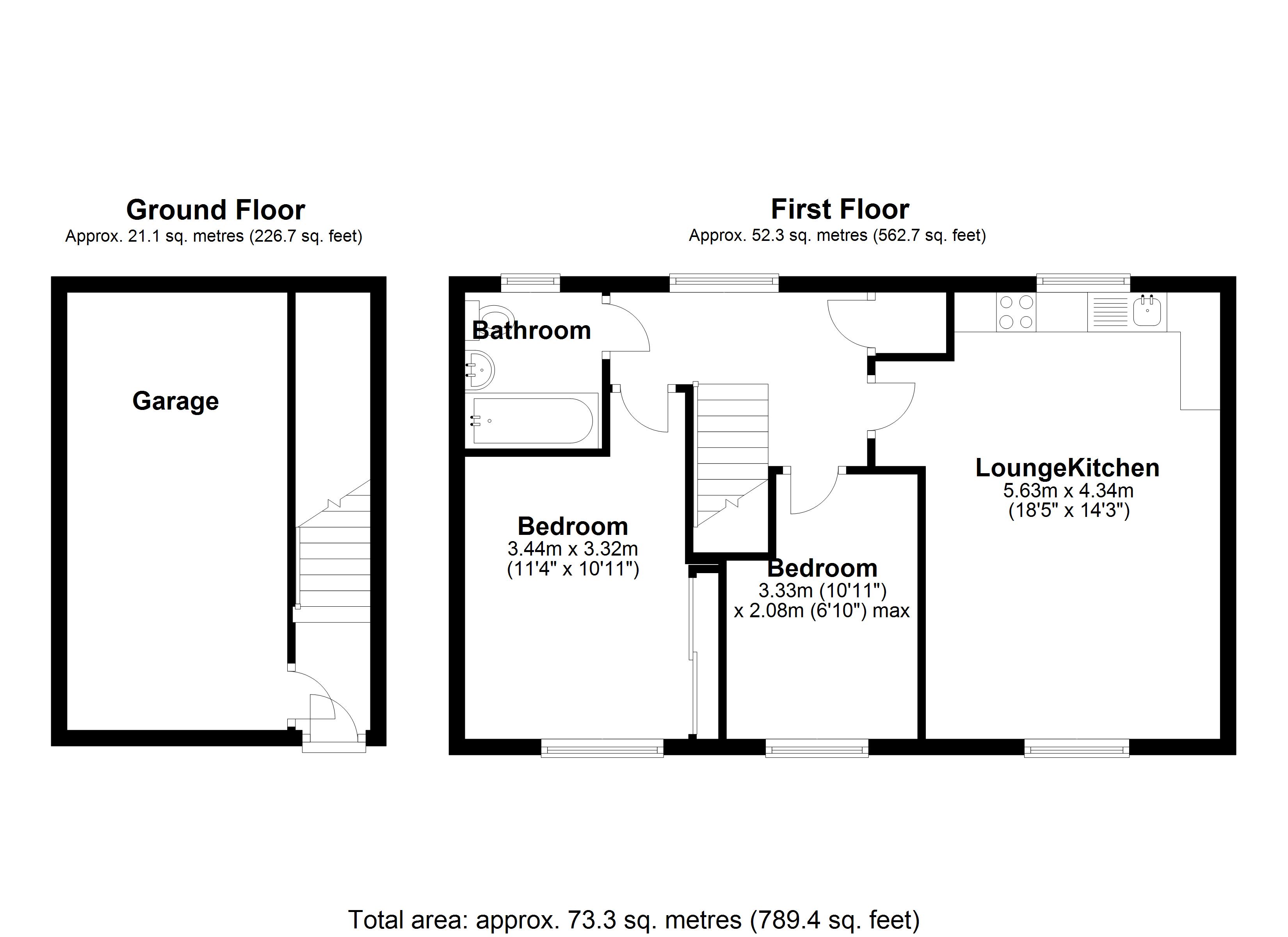 Floorplan for Wharf Lane, Solihull