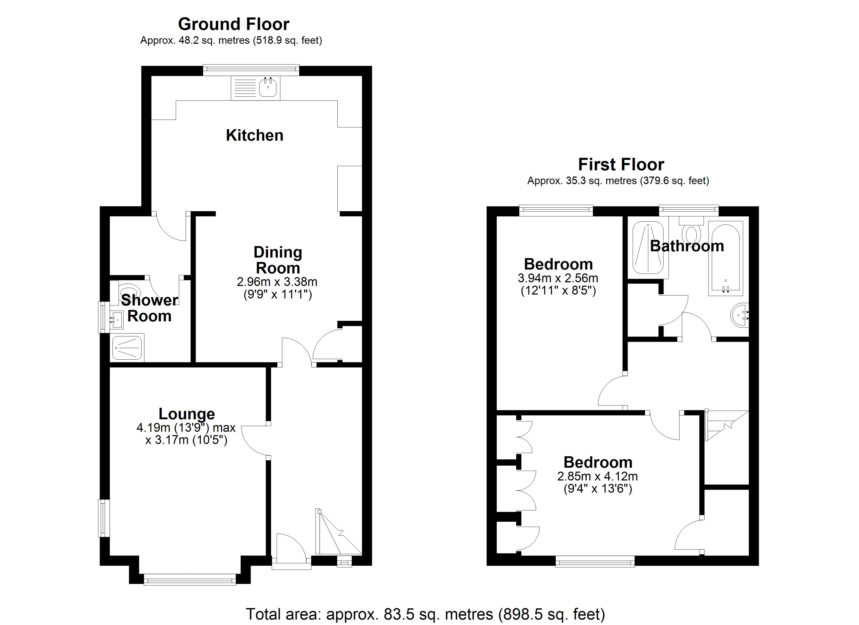 Floorplan for Redlands Road, Solihull