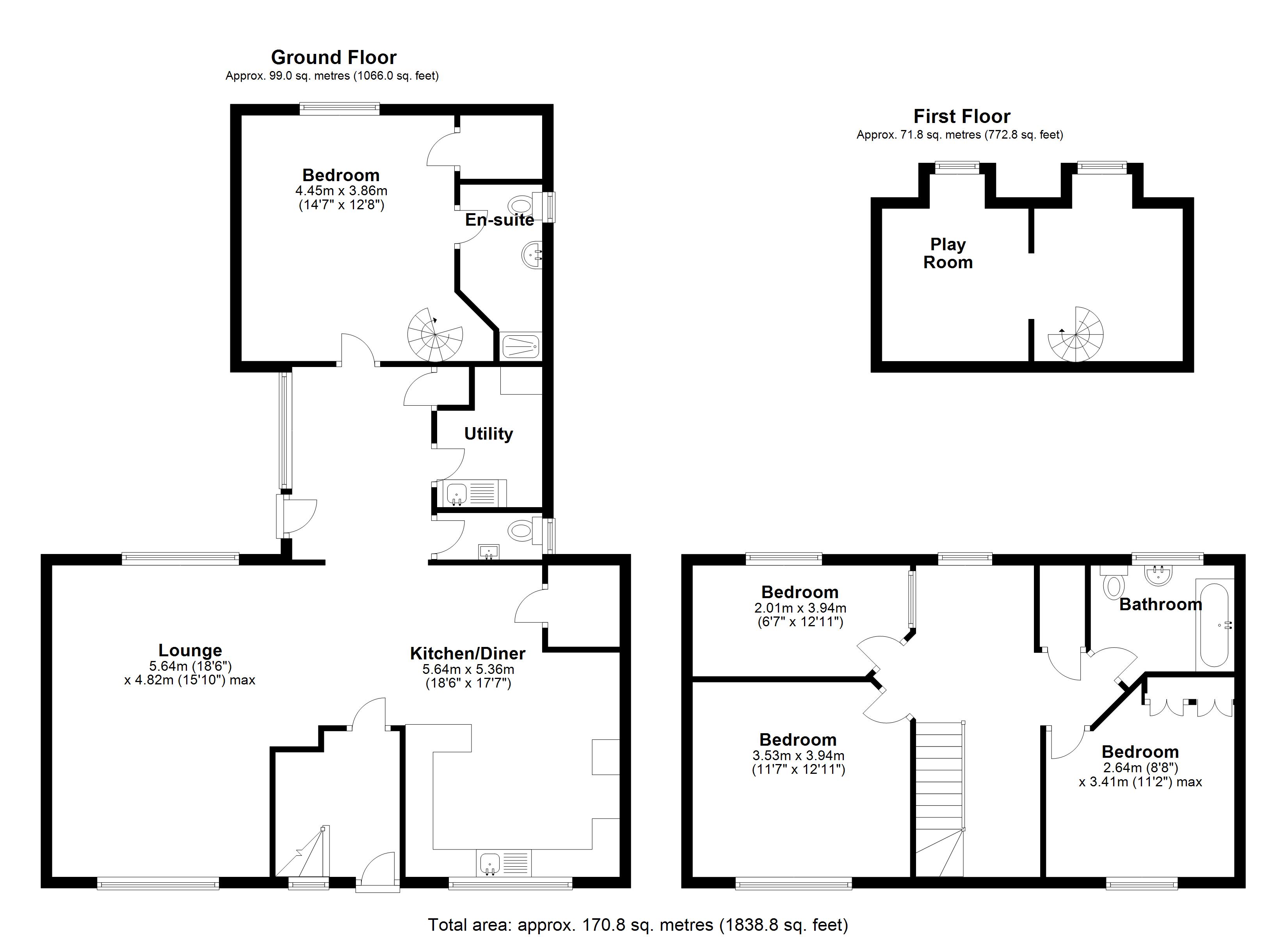 Floorplan for Needlers End Lane, Coventry