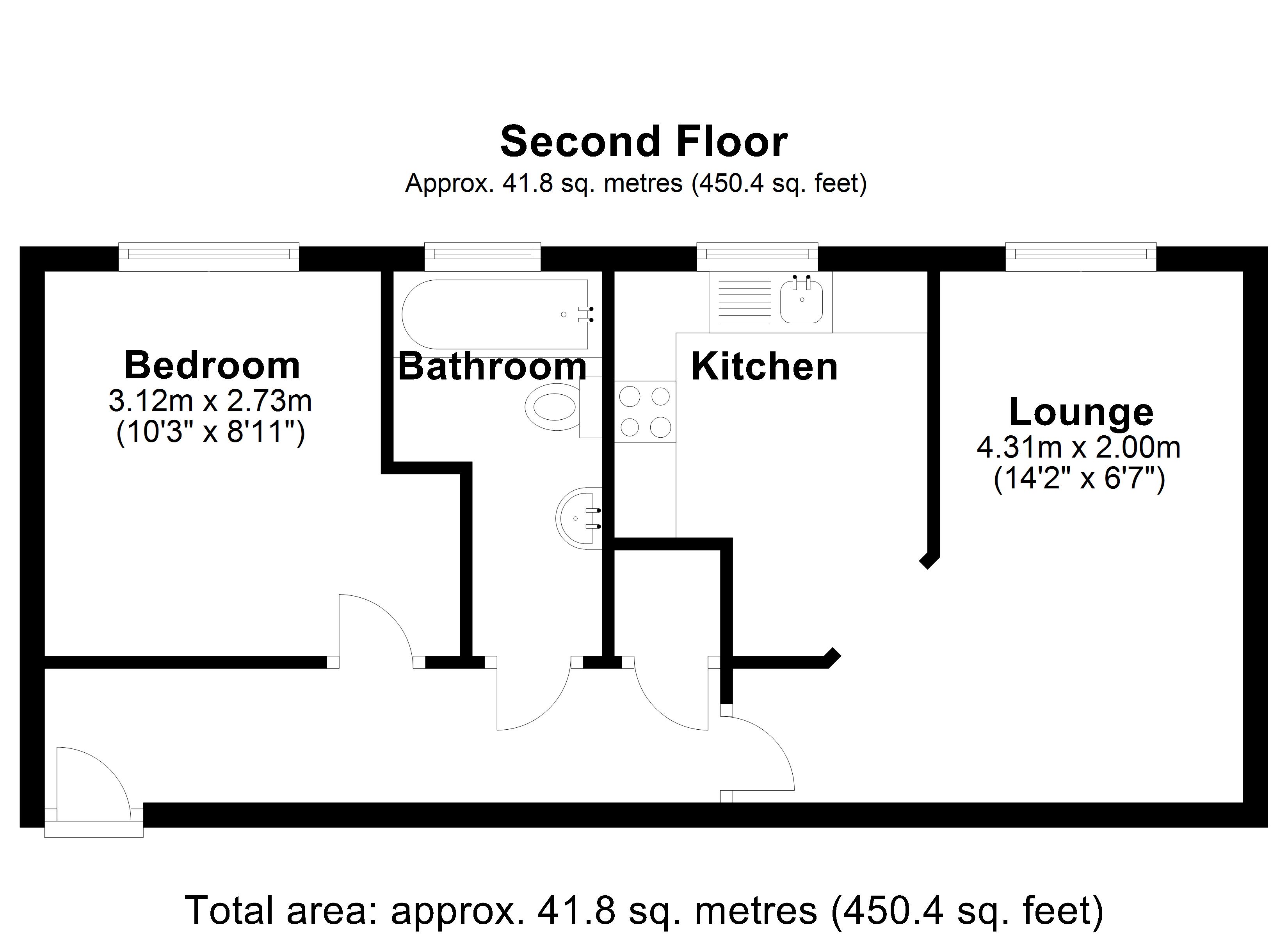 Floorplan for Avery Court, Solihull