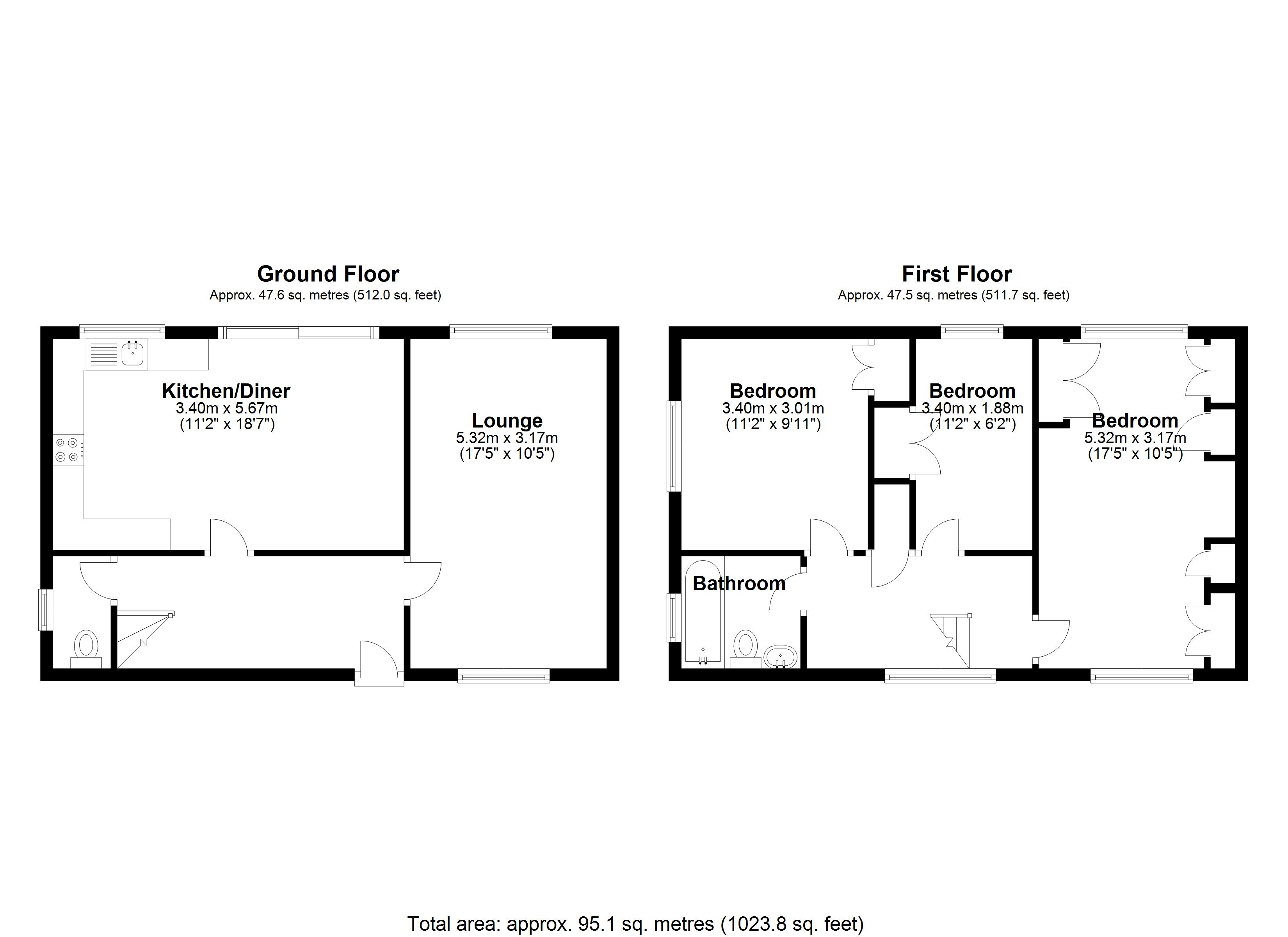 Floorplan for Alspath Road, Coventry