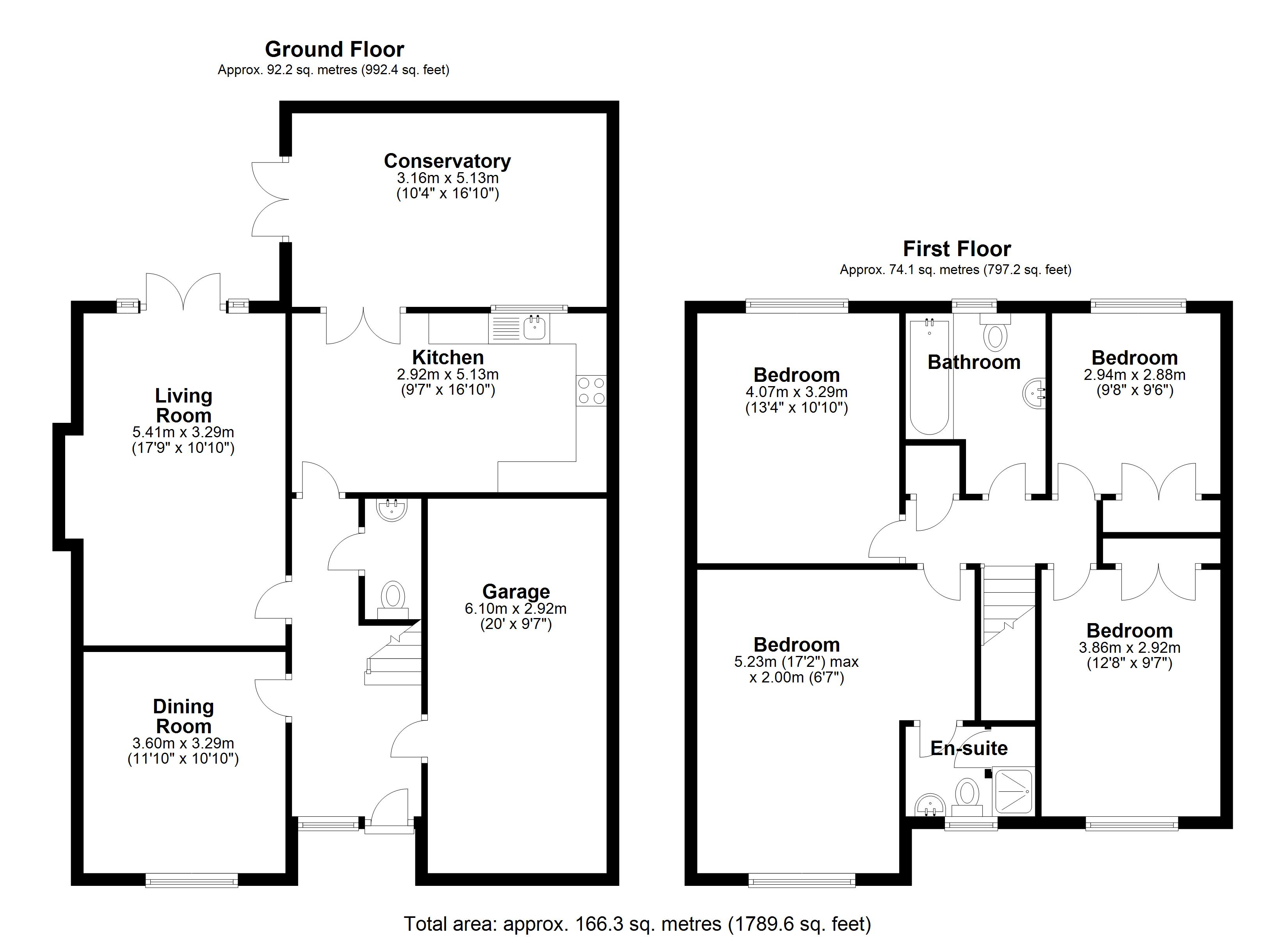 Floorplan for Kenilworth Road, Coventry