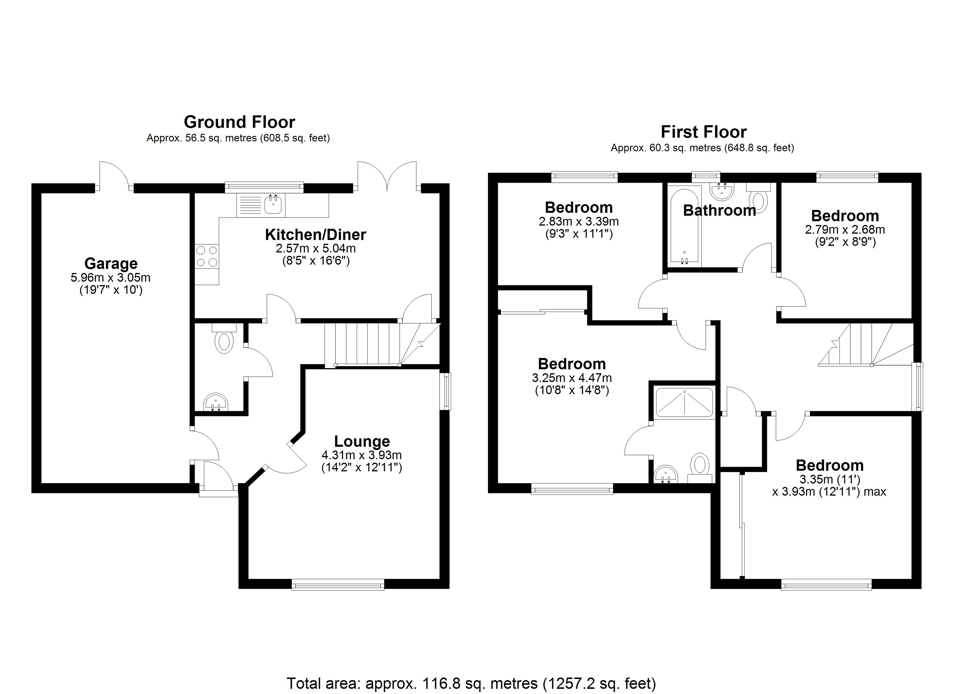Floorplan for Berry Maud Lane, Solihull
