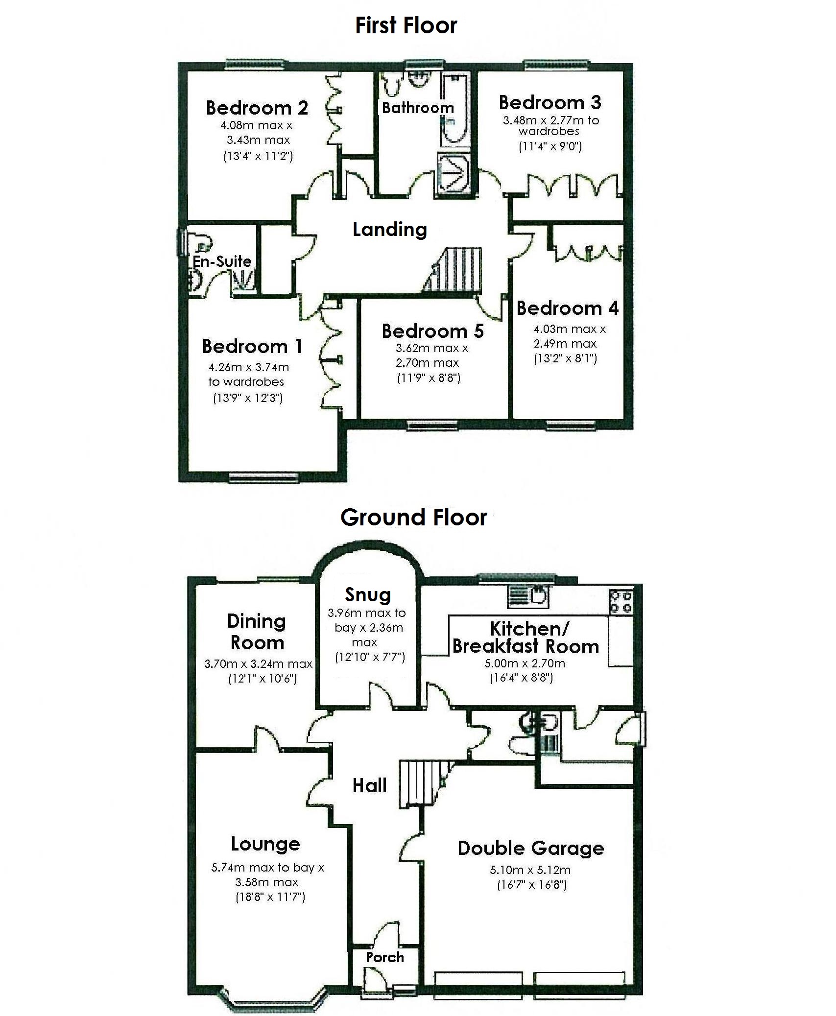 Floorplan for Rothwell Drive, Solihull