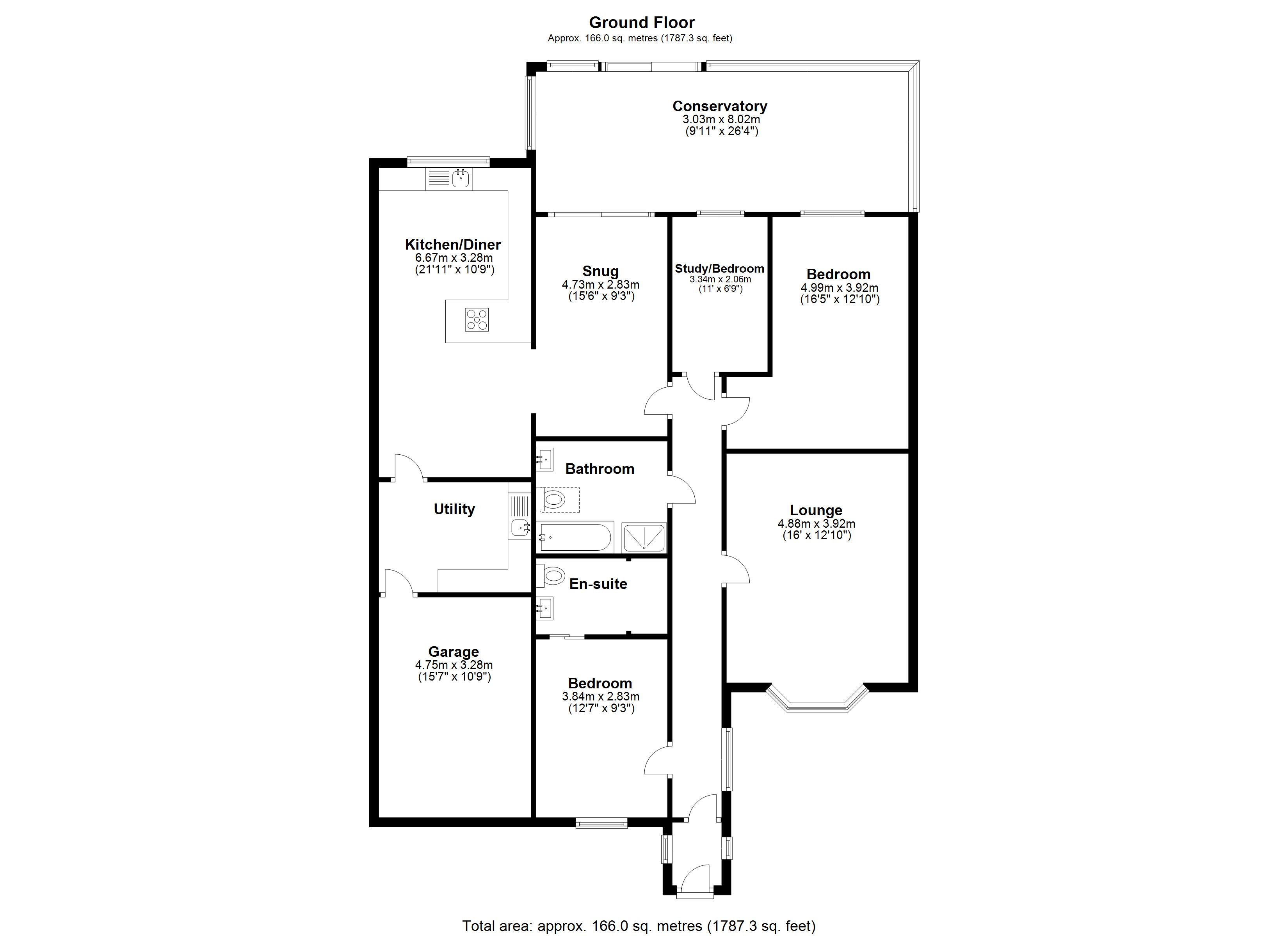 Floorplan for Tilehouse Lane, Solihull