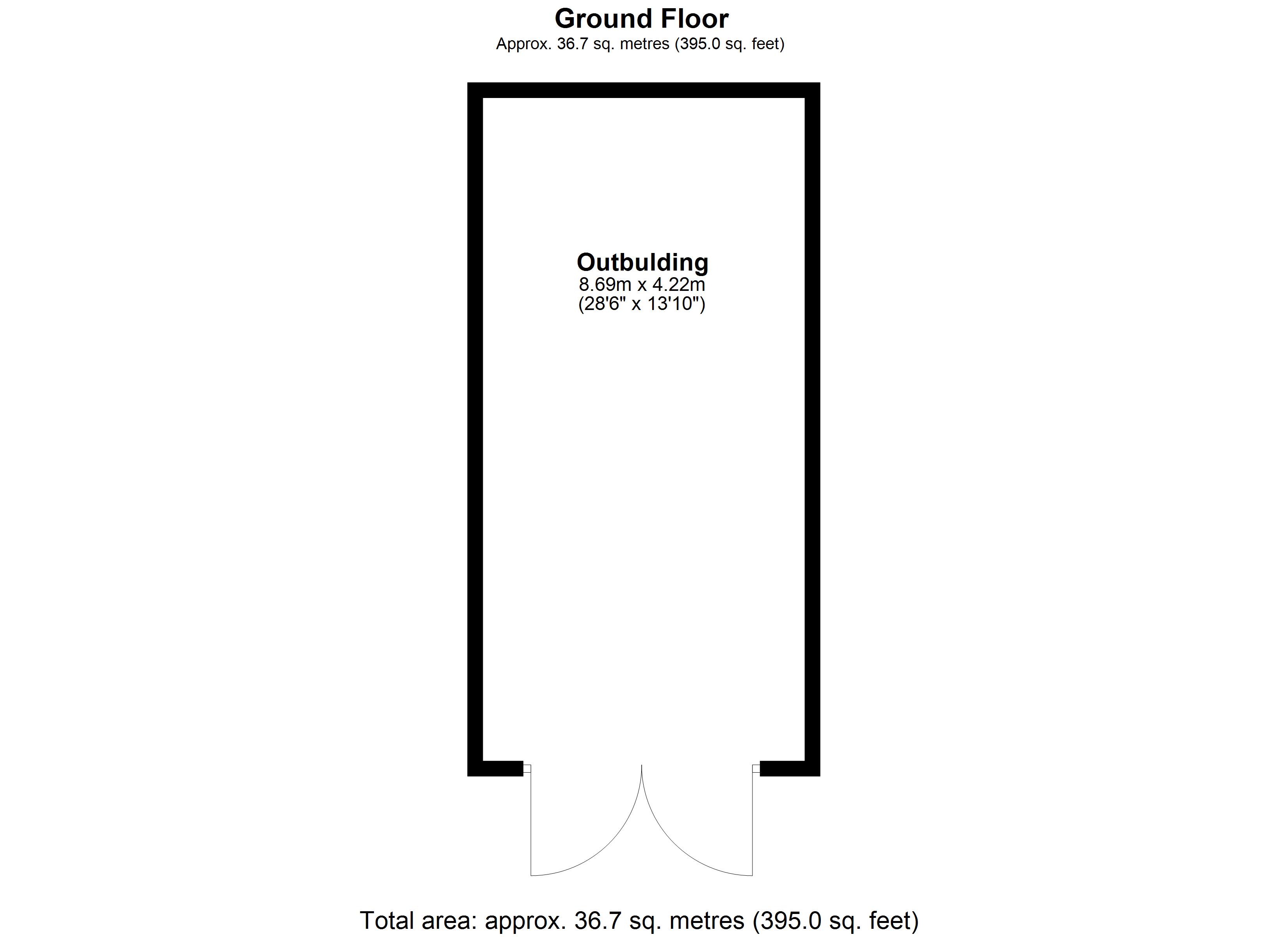 Floorplan for Low Road, Evesham