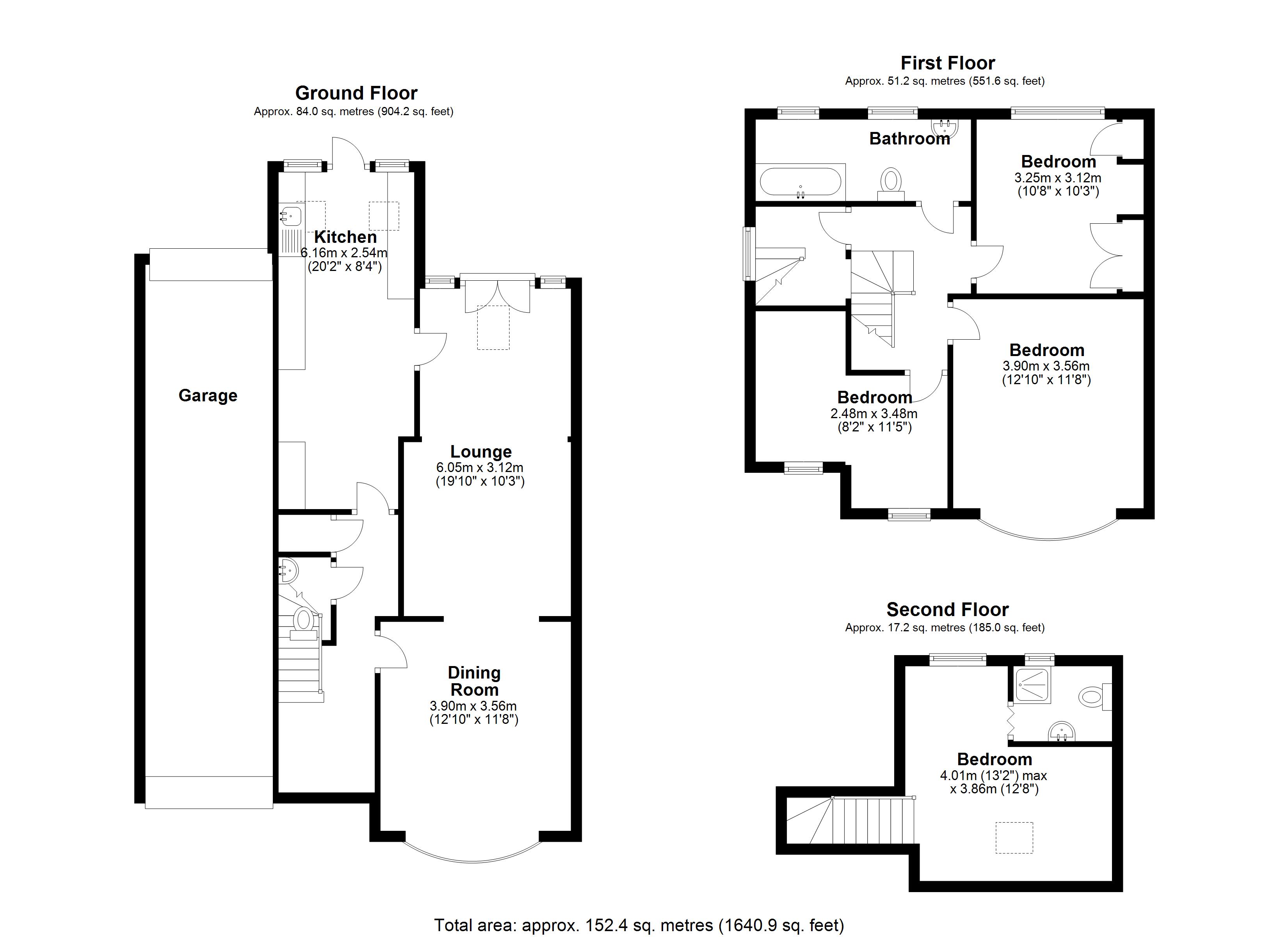 Floorplan for Thurlston Avenue, Solihull