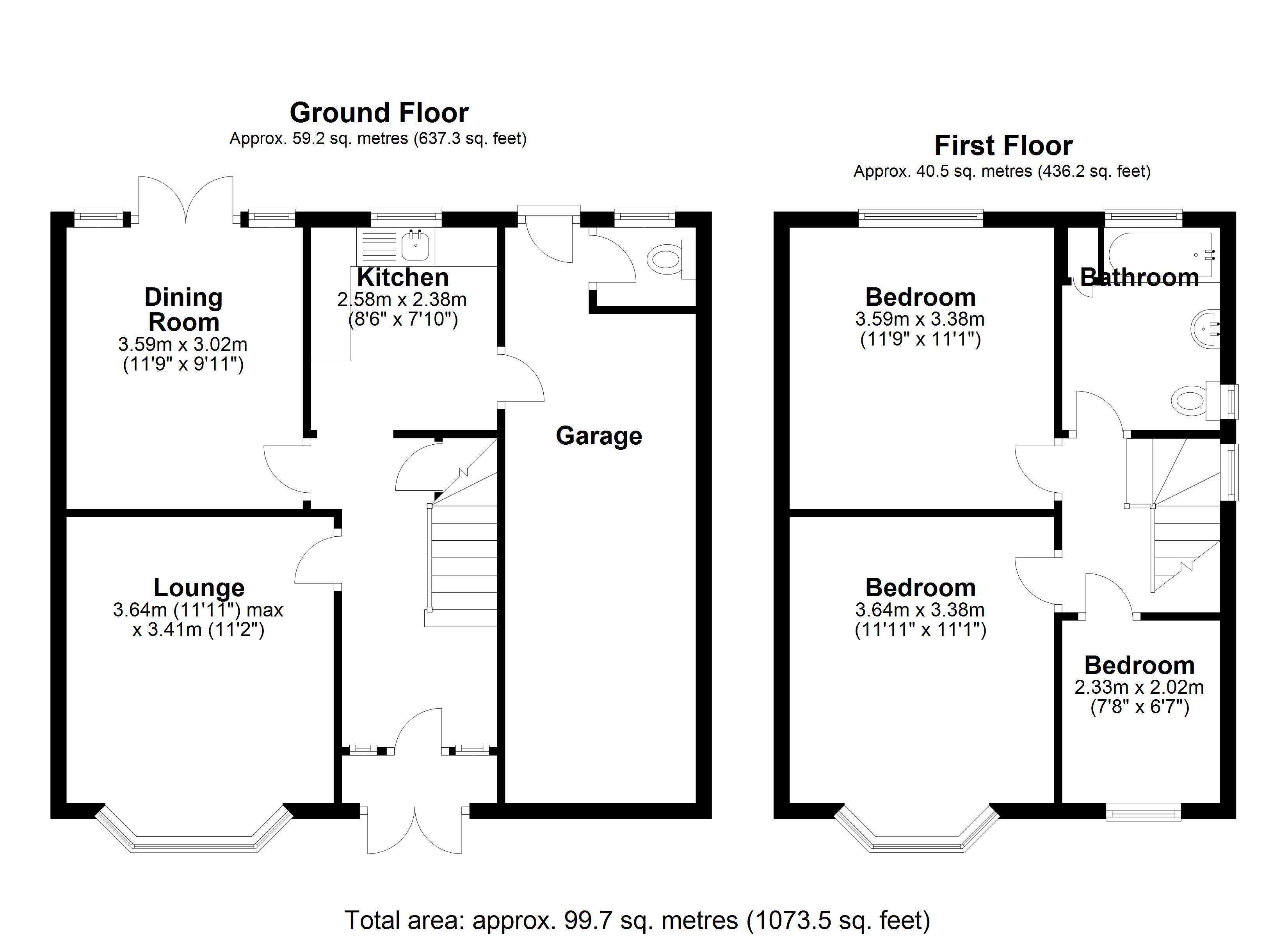 Floorplan for Lode Lane, Solihull