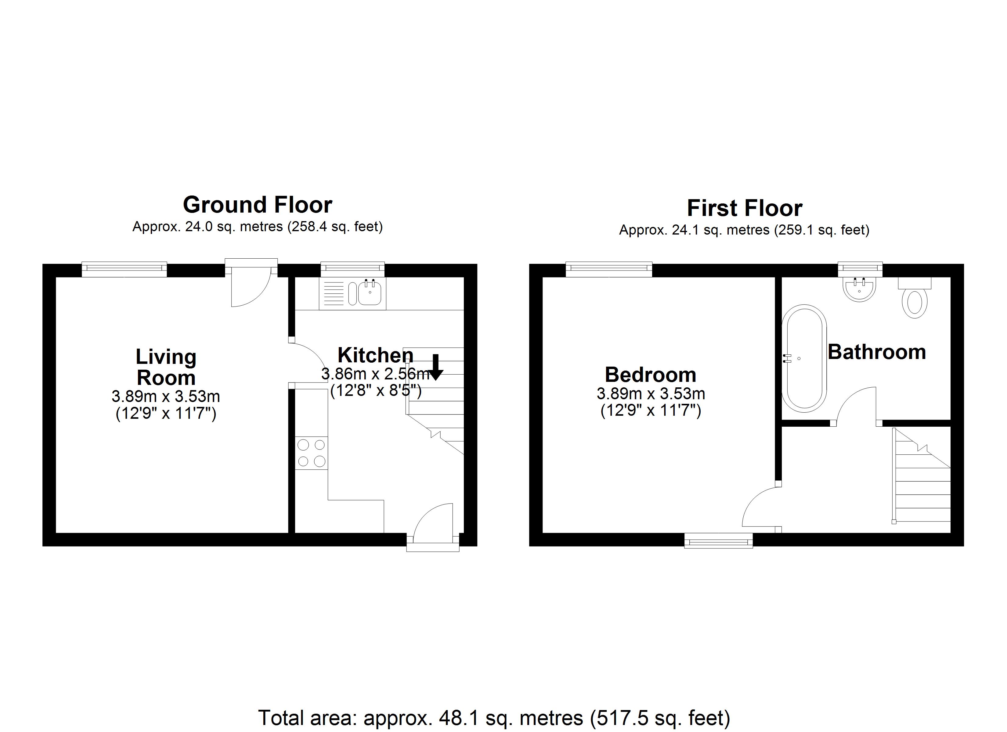 Floorplan for Lansdowne, Cheltenham