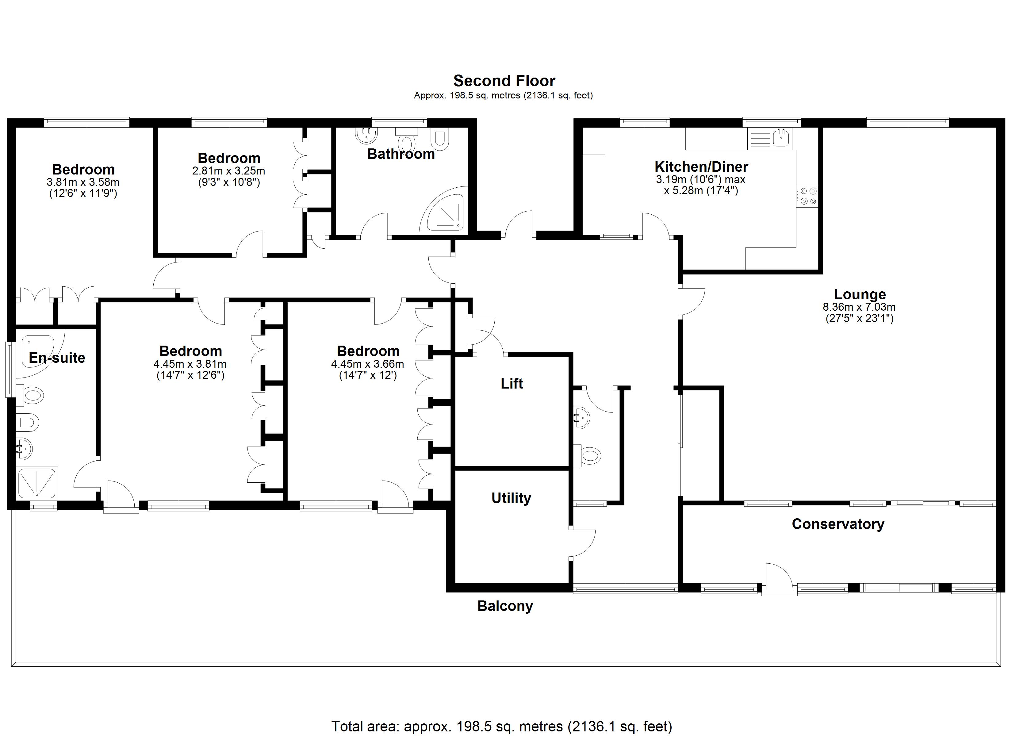 Floorplan for Riverside Drive, Solihull