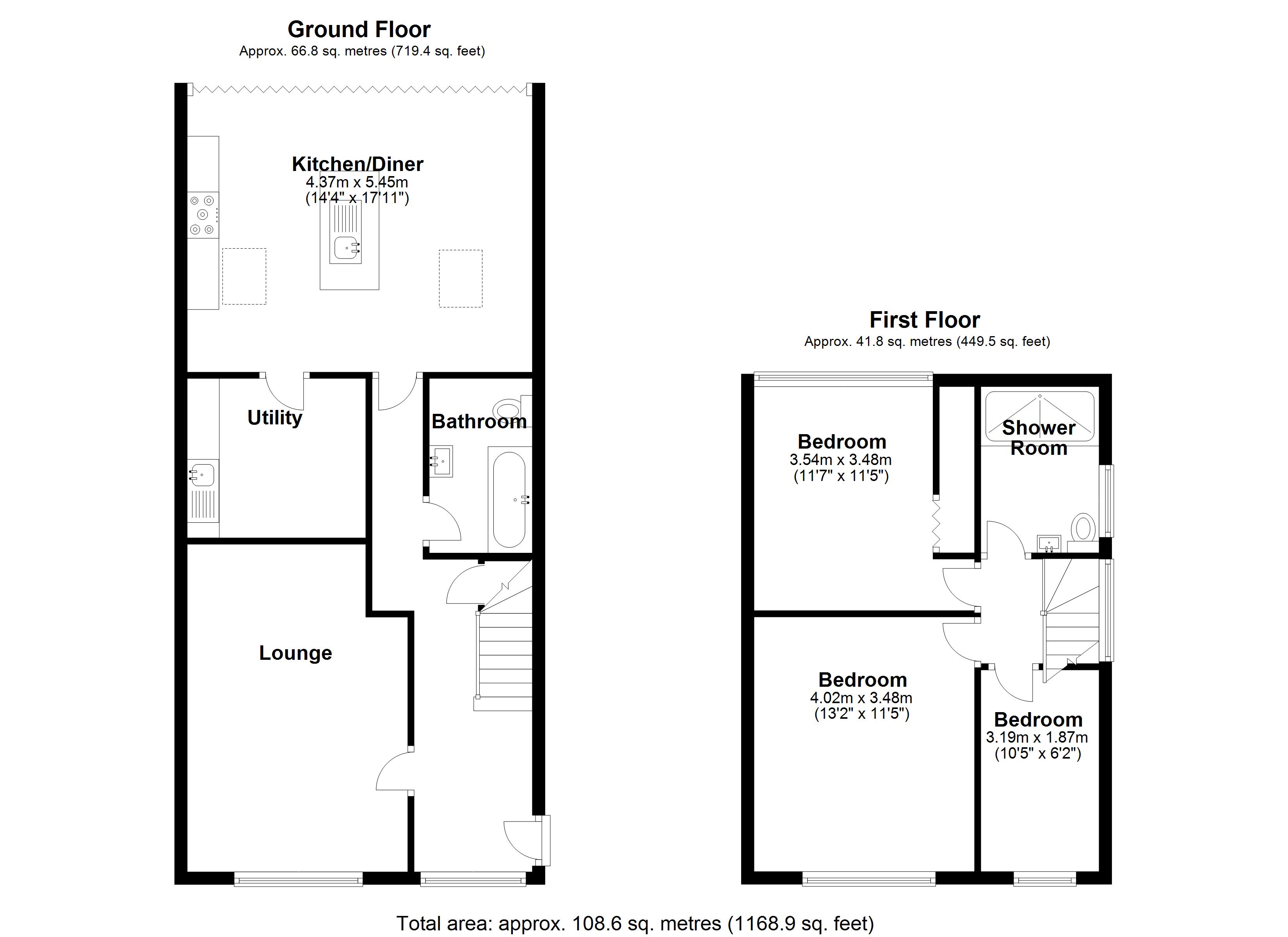 Floorplan for Fallowfield Road, Solihull