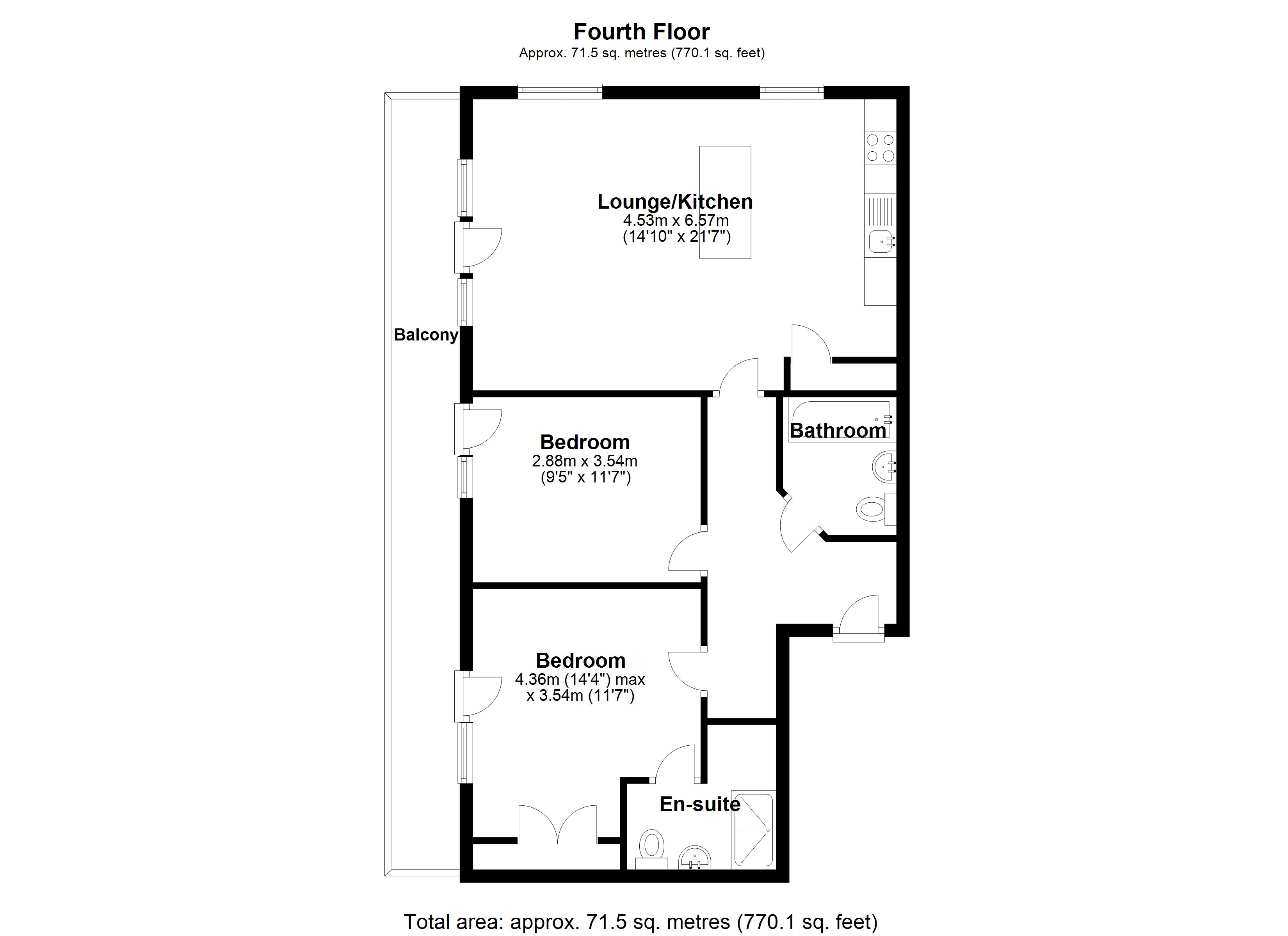 Floorplan for Union Road, Solihull