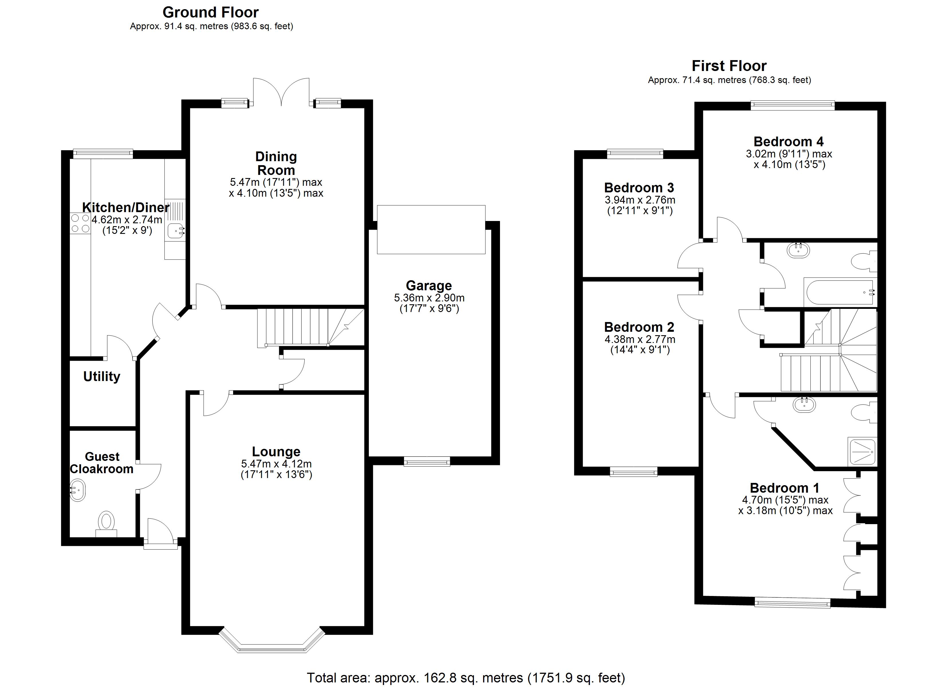 Floorplan for Malthouse Meadow, Solihull
