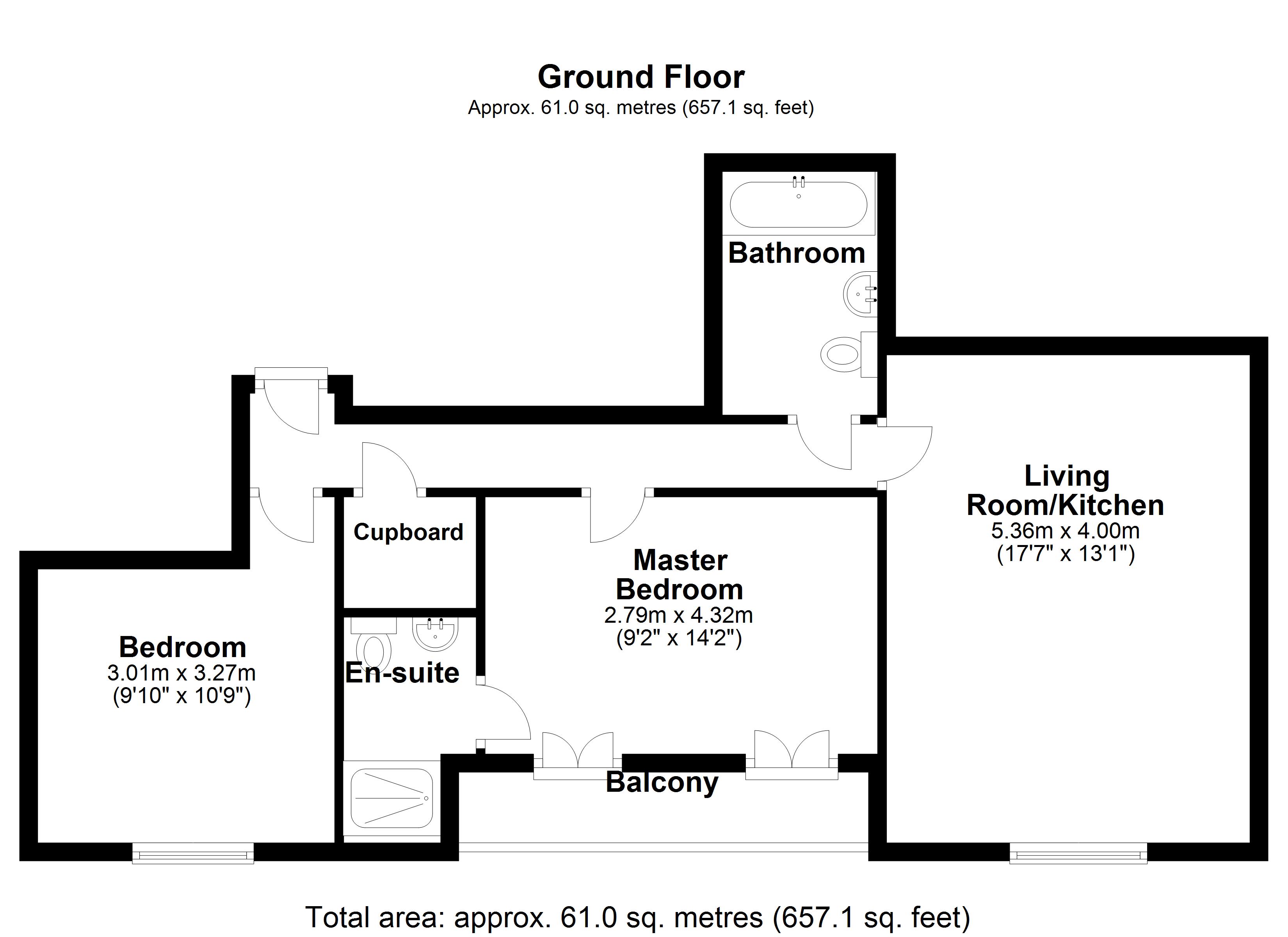 Floorplan for South Terrace, Solihull