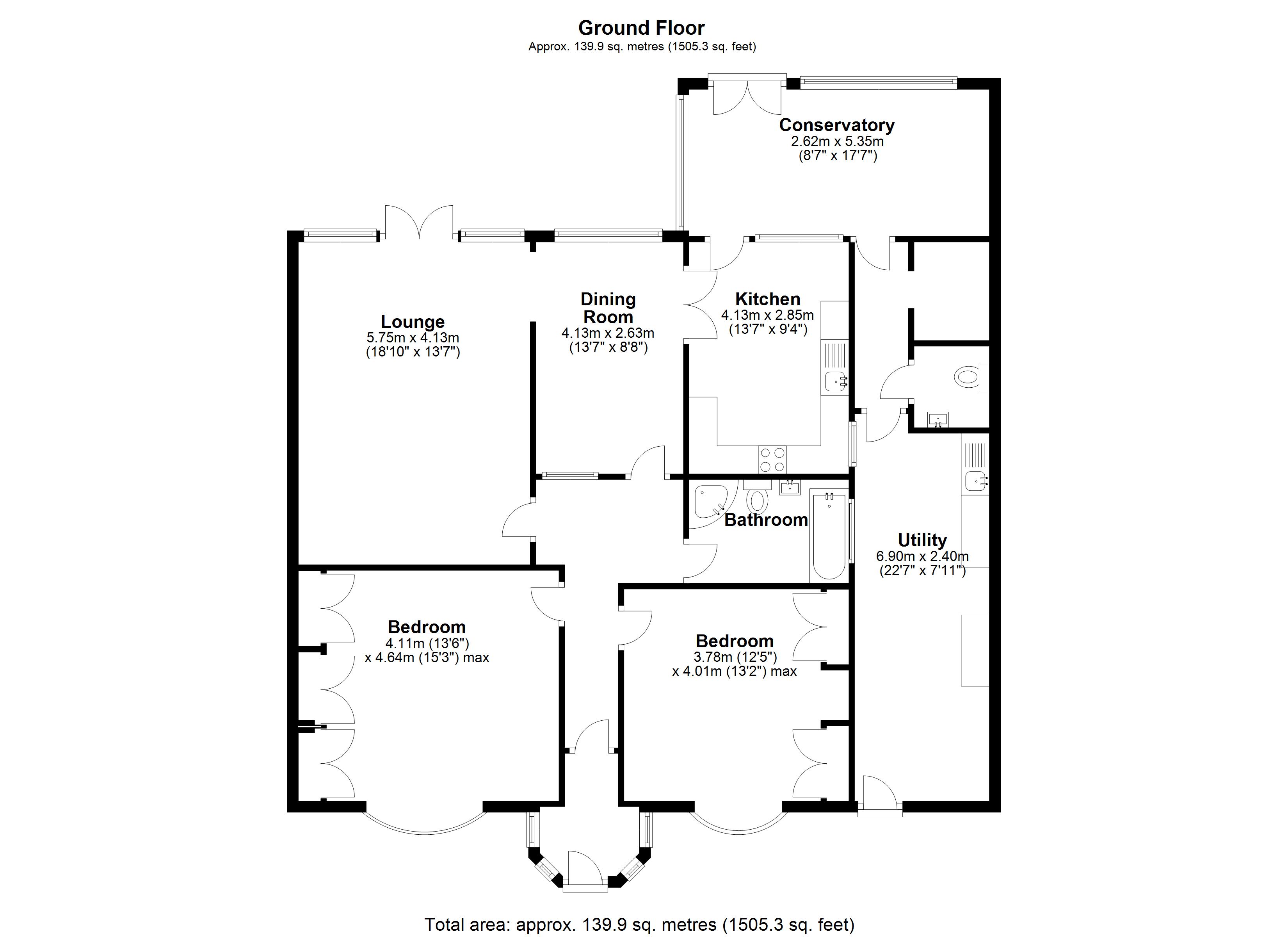 Floorplan for Warwick Road, Solihull