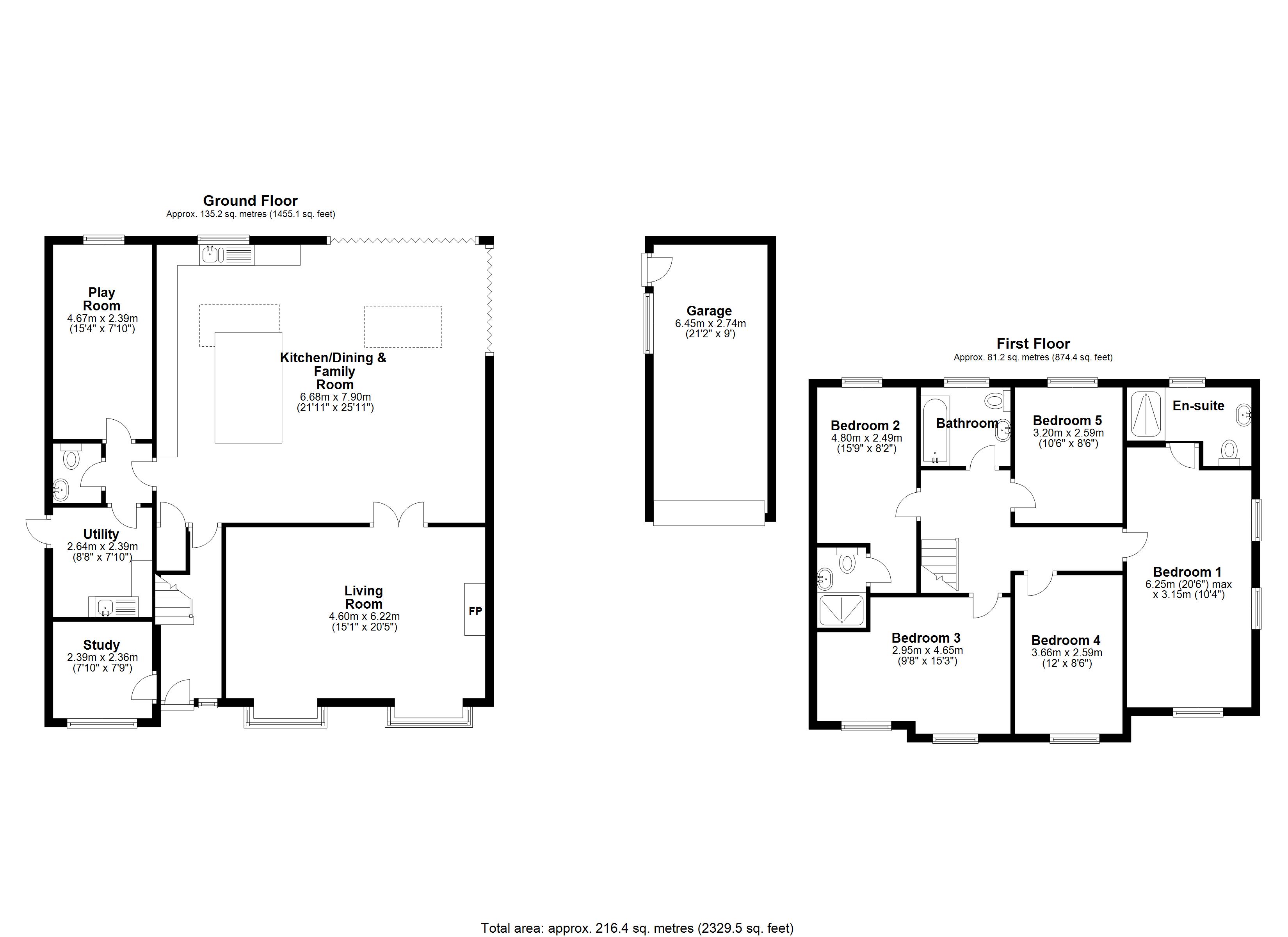 Floorplan for Ullenhall Road, Solihull