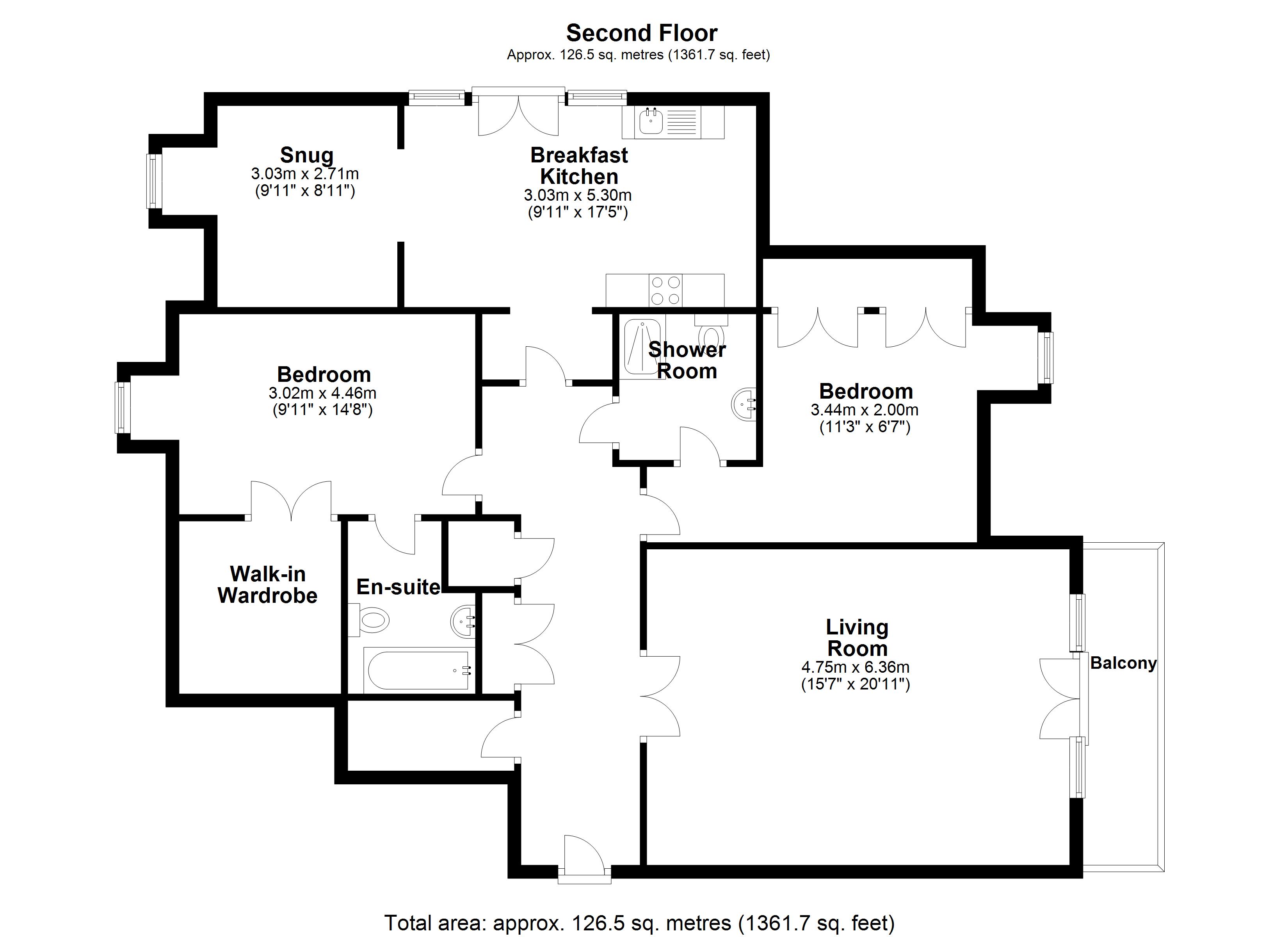 Floorplan for Snowberry Gardens, Solihull