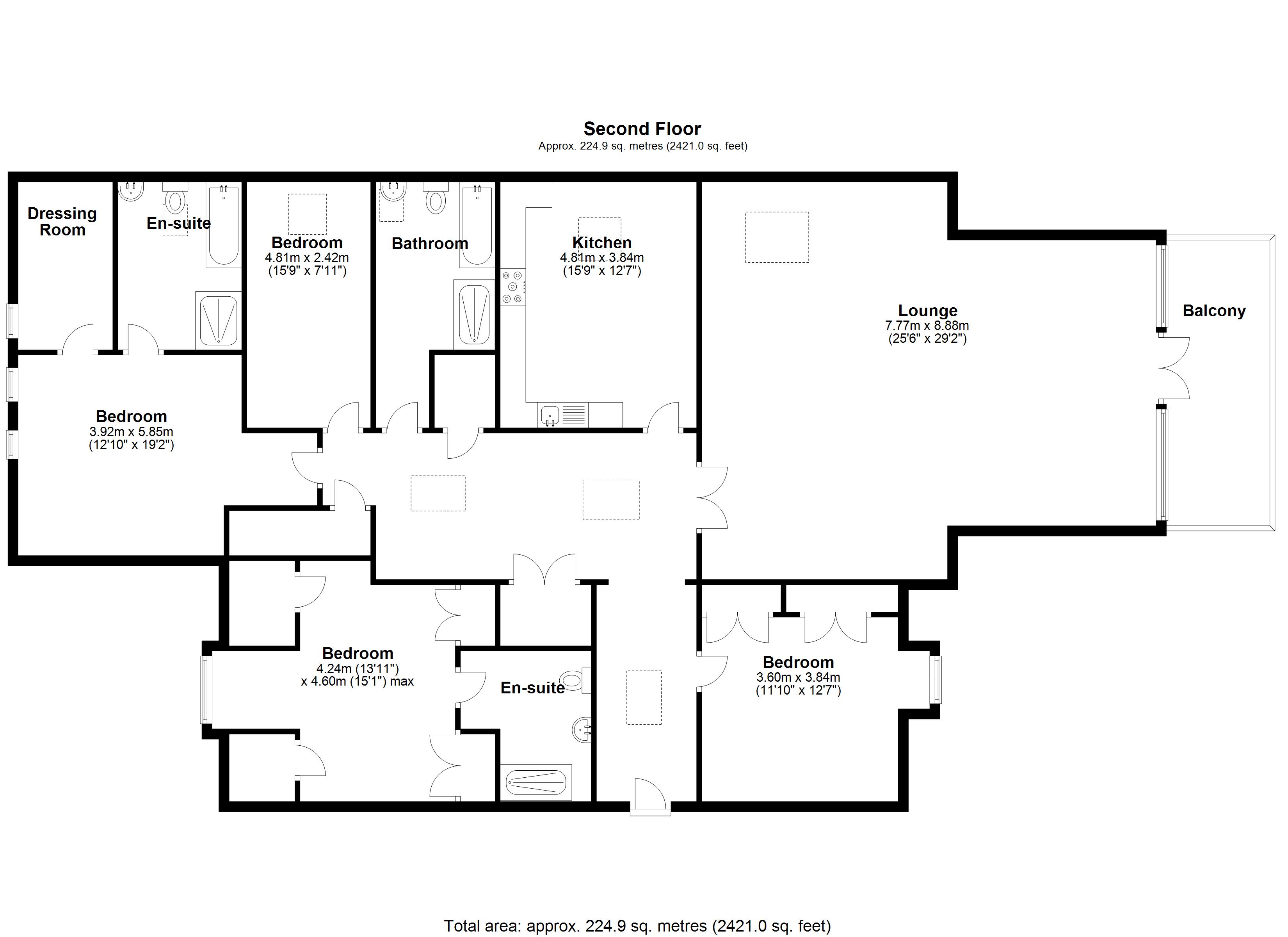 Floorplan for Arden Oak, Solihull