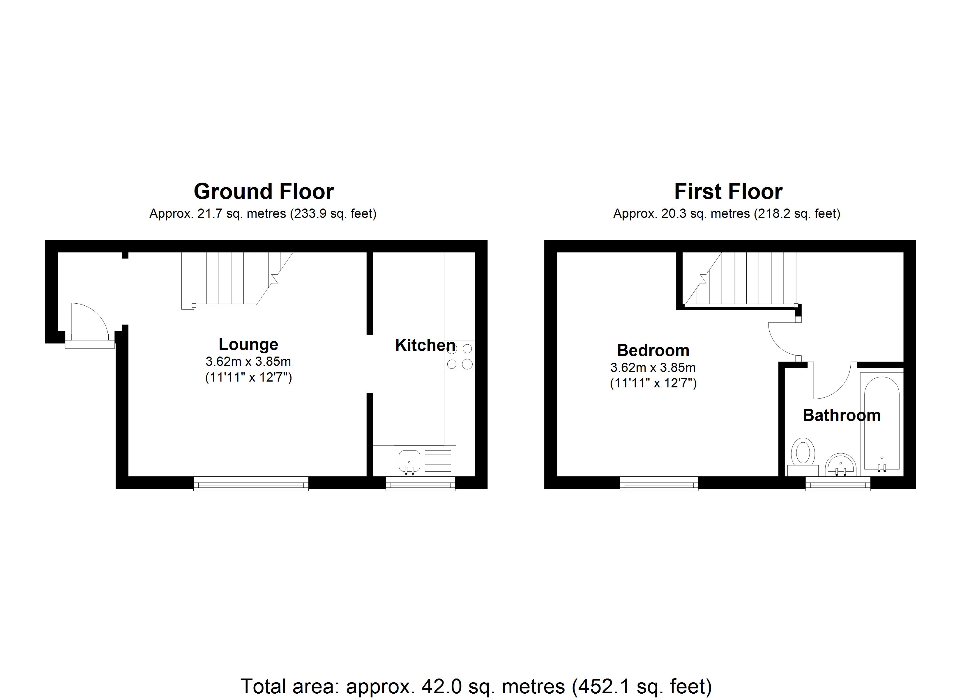 Floorplan for Shawley Croft, Birmingham