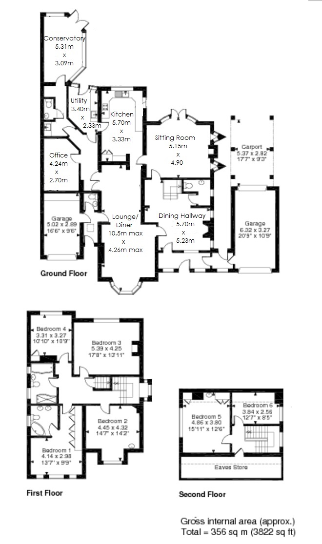 Floorplan for Warwick Road, Solihull