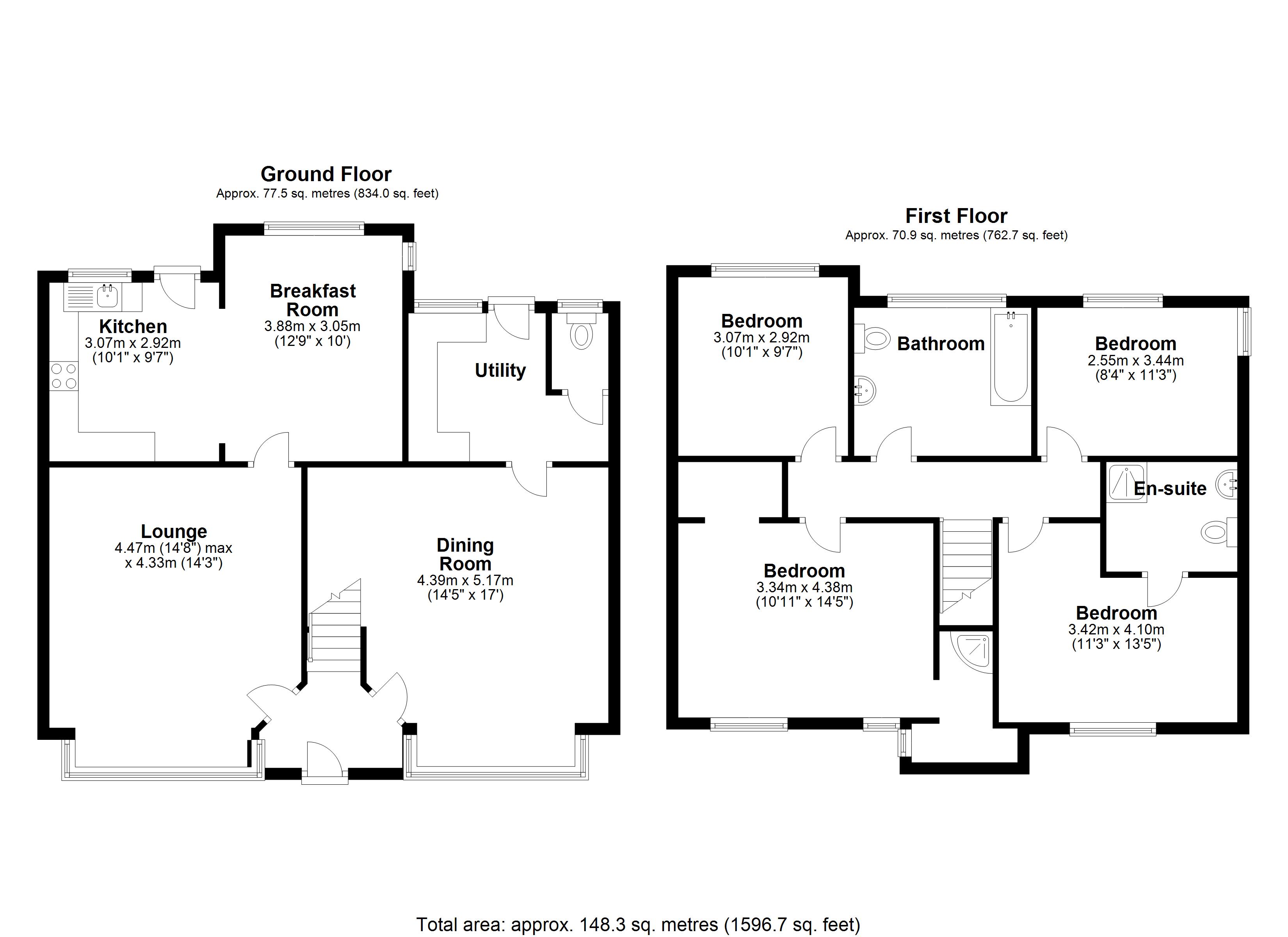 Floorplan for Richmond Road, Solihull