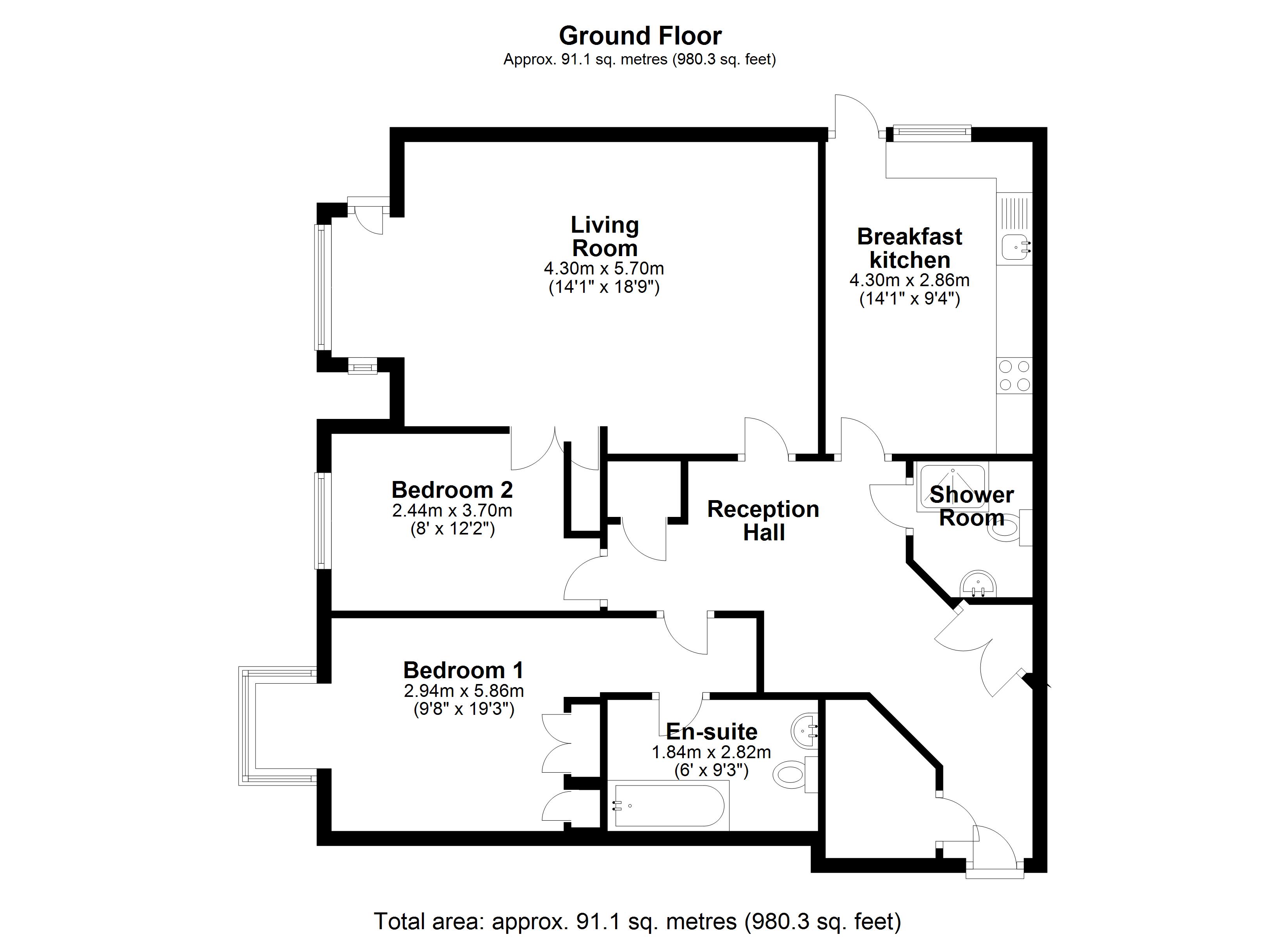 Floorplan for Snowberry Gardens, Solihull