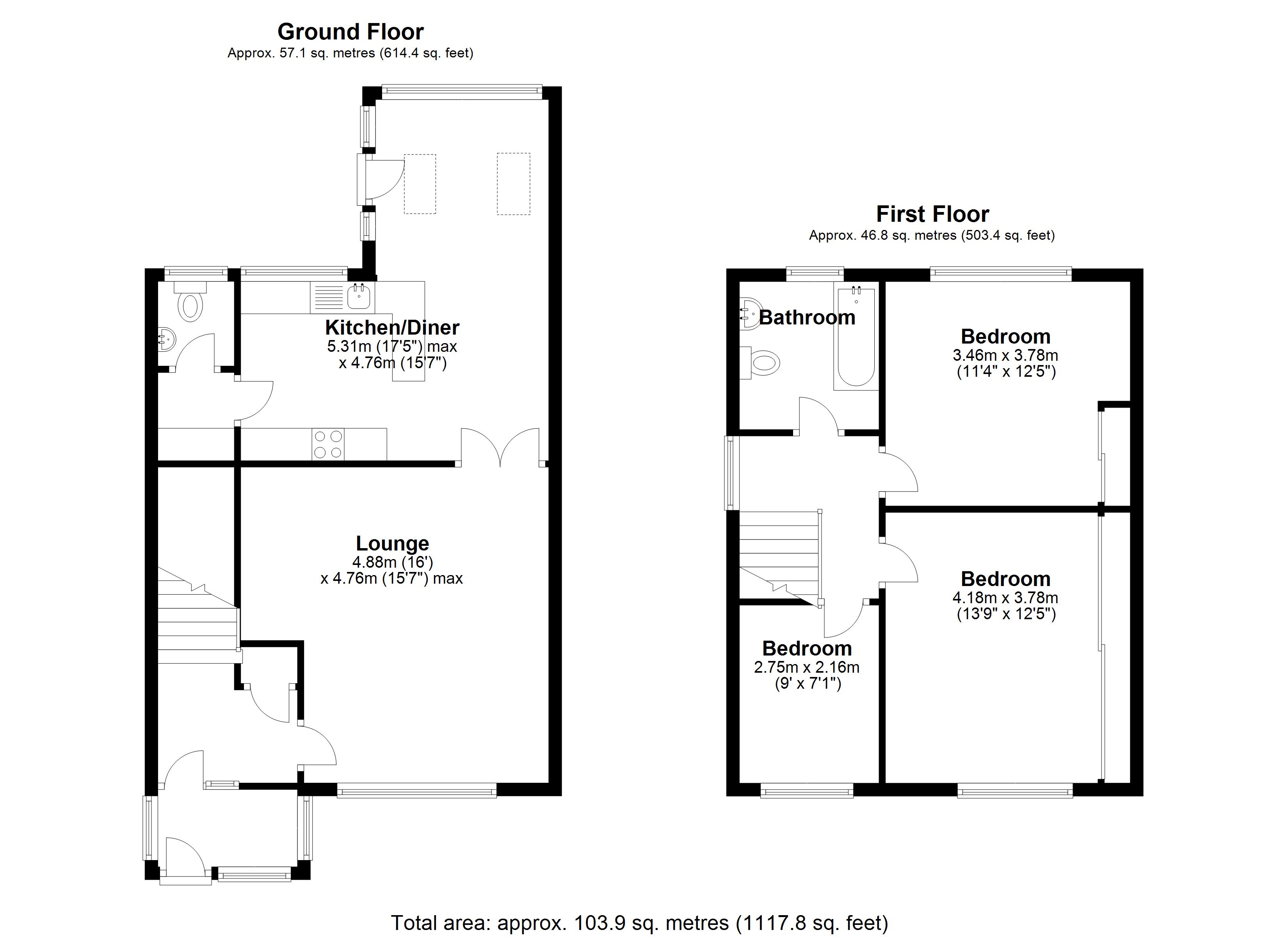 Floorplan for Billsmore Green, Solihull