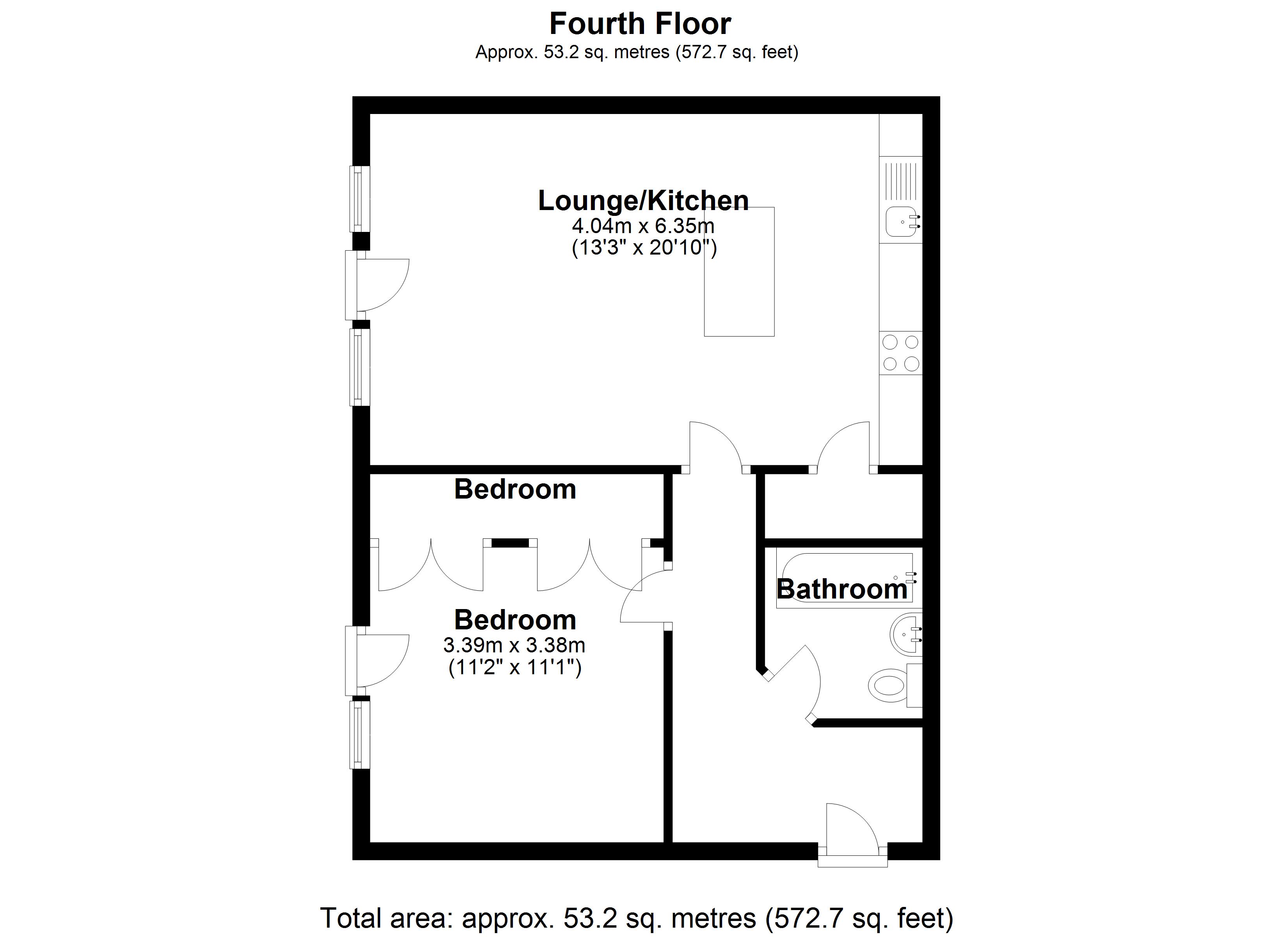 Floorplan for Union Road, Solihull