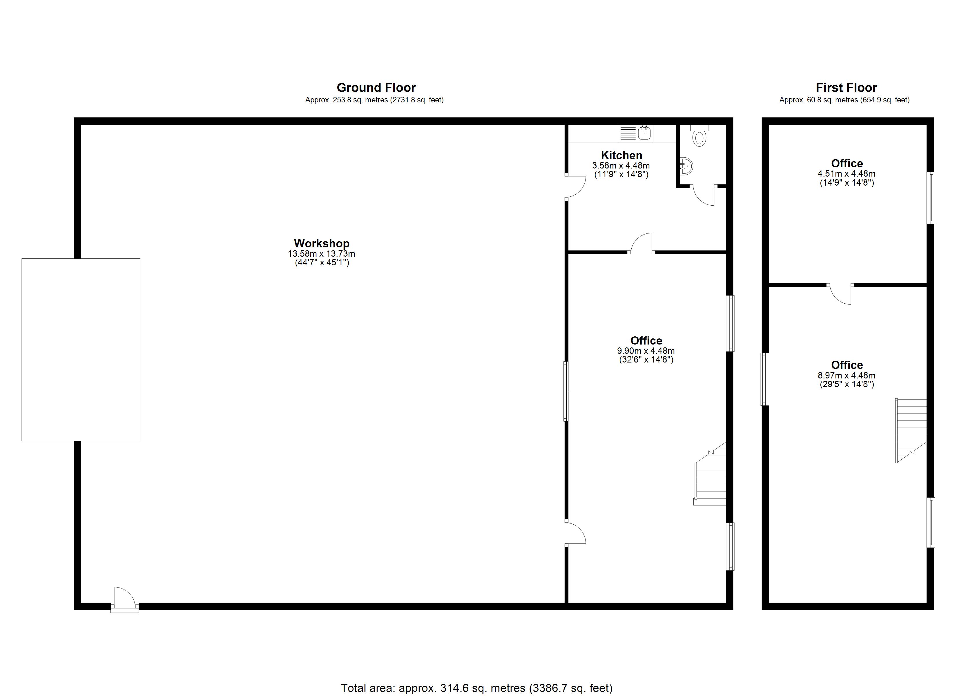 Floorplan for Mythe Lane, Atherstone