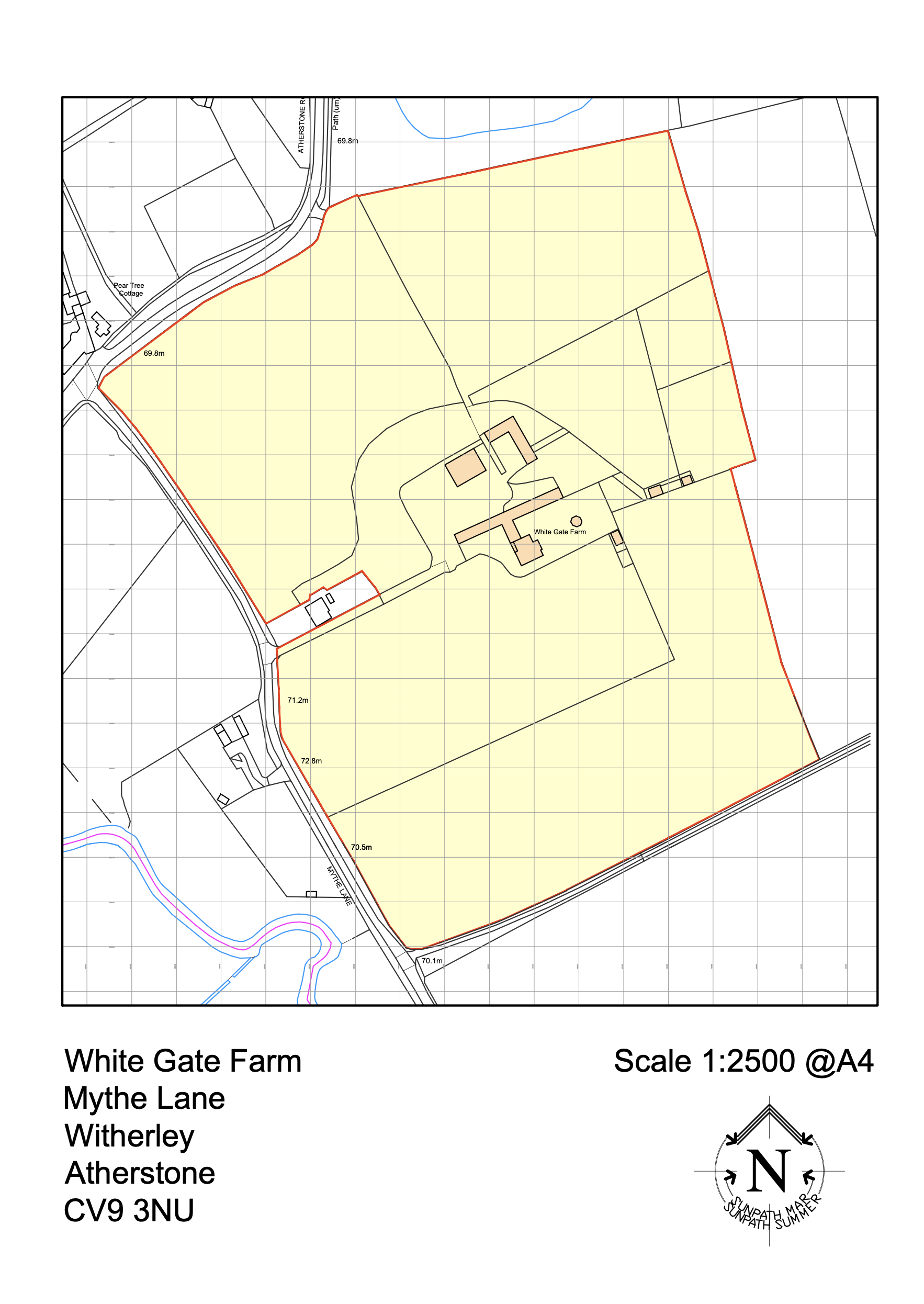 Floorplan for Mythe Lane, Atherstone