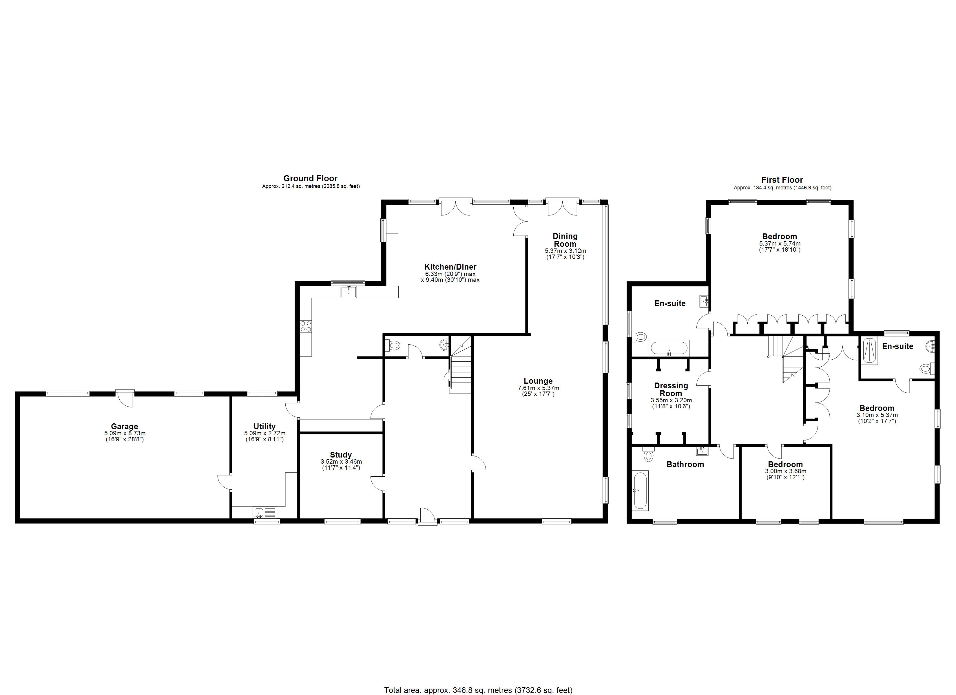 Floorplan for Mythe Lane, Atherstone