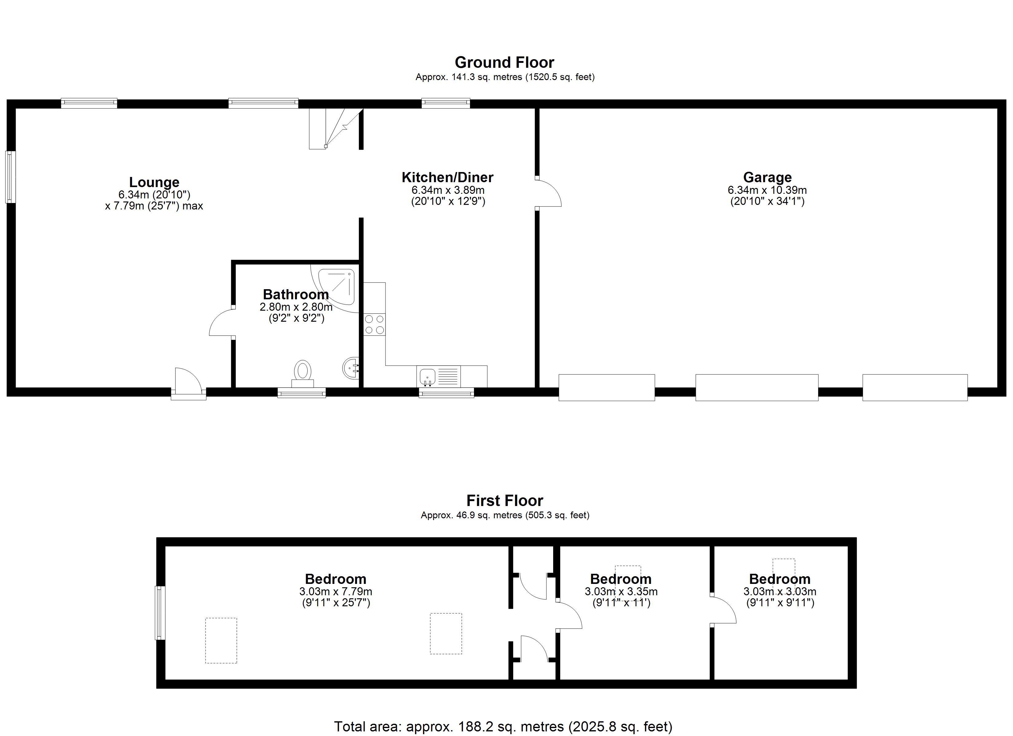 Floorplan for Mythe Lane, Atherstone